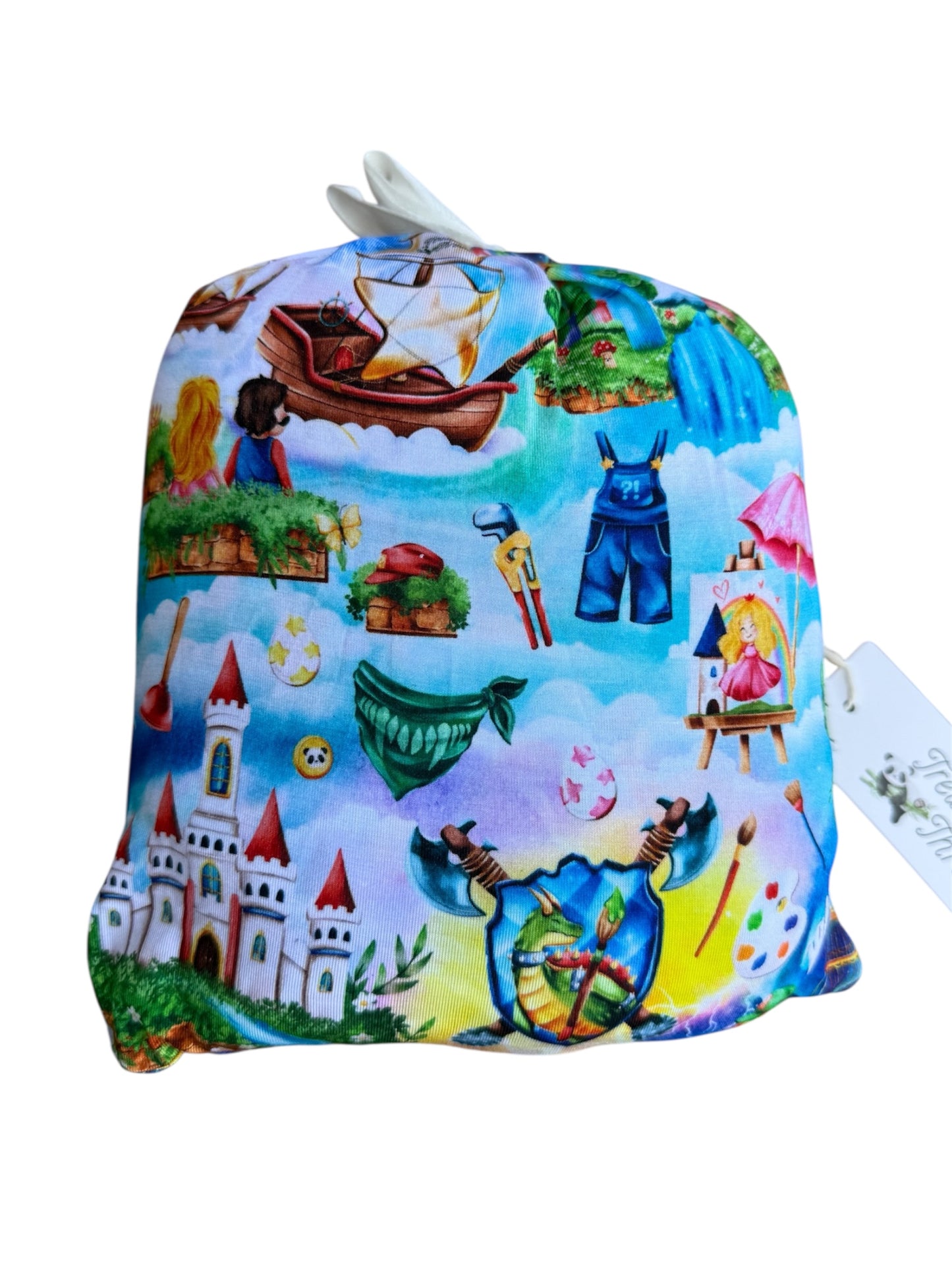 “Galaxy Land” Crib Sheets