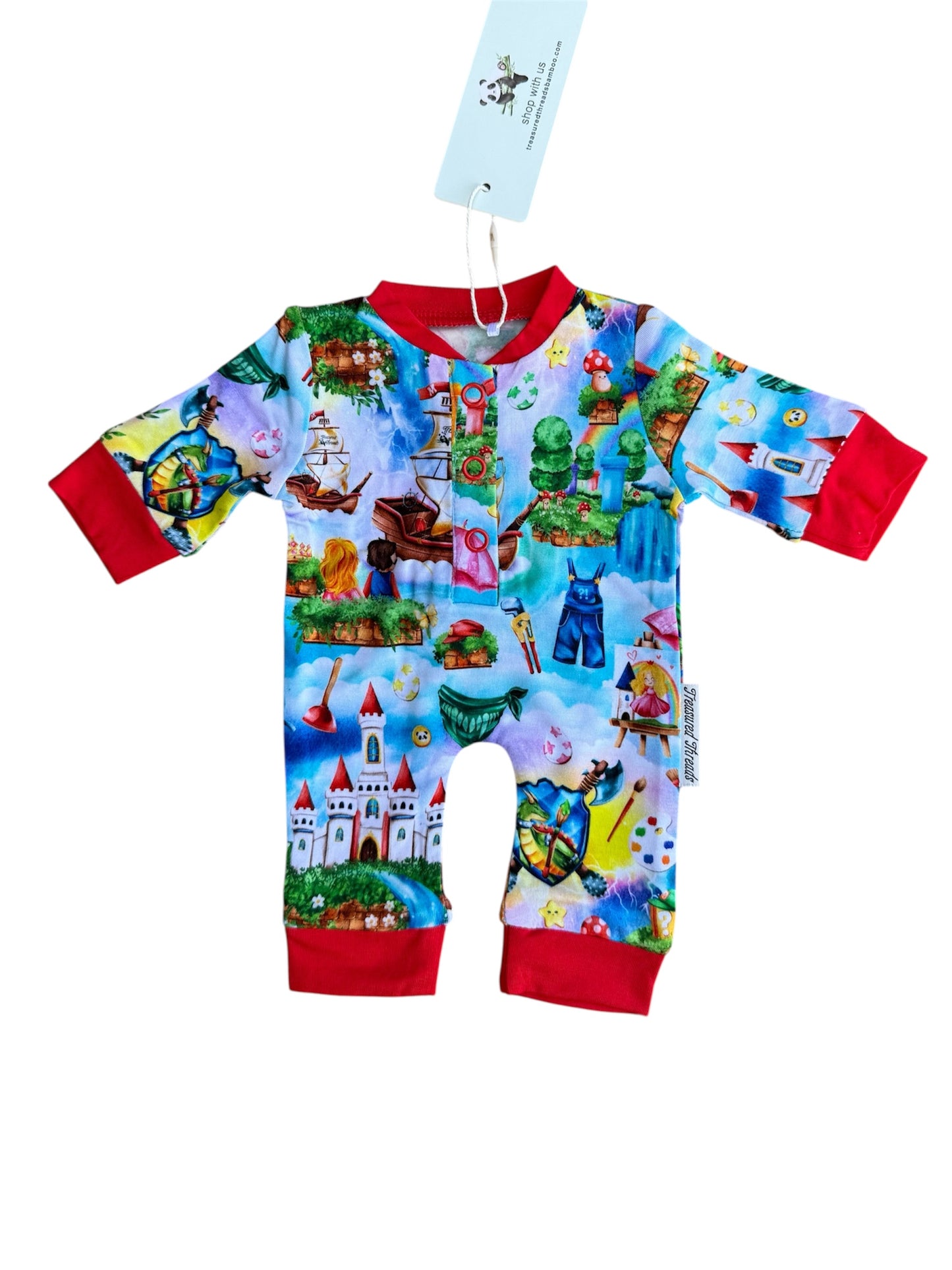 “Galaxy Land” Doll Romper