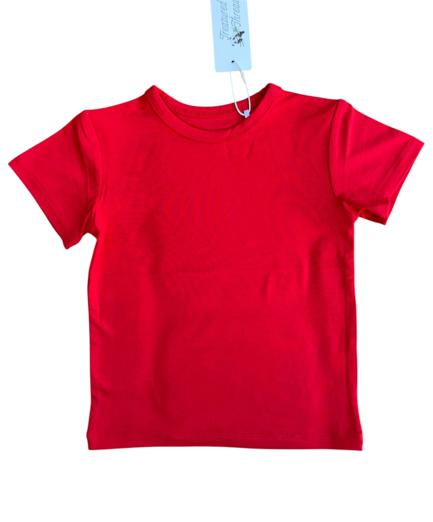 Solid Red T-Shirt