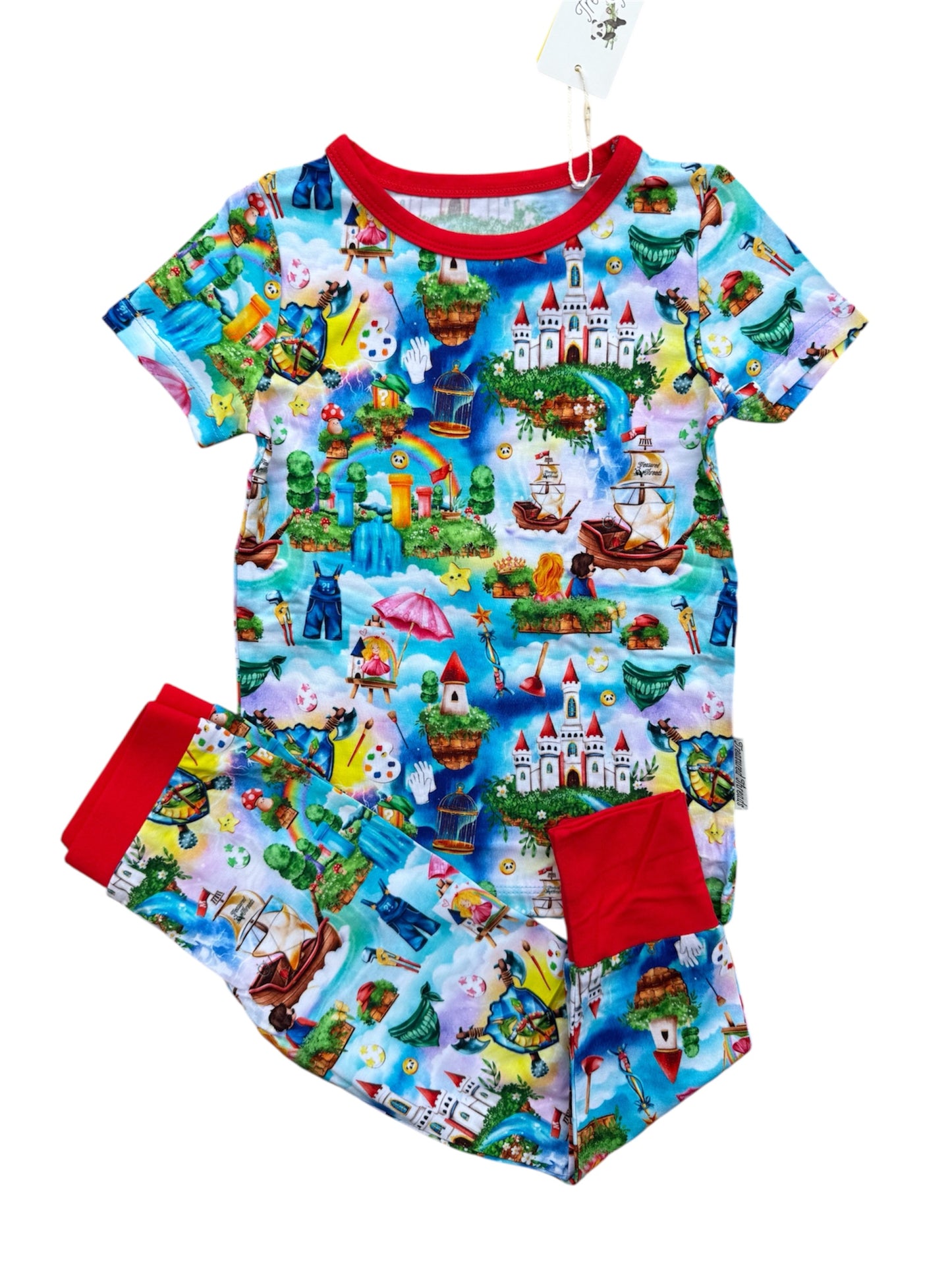 “Galaxy Land” Two-Piece Pajamas