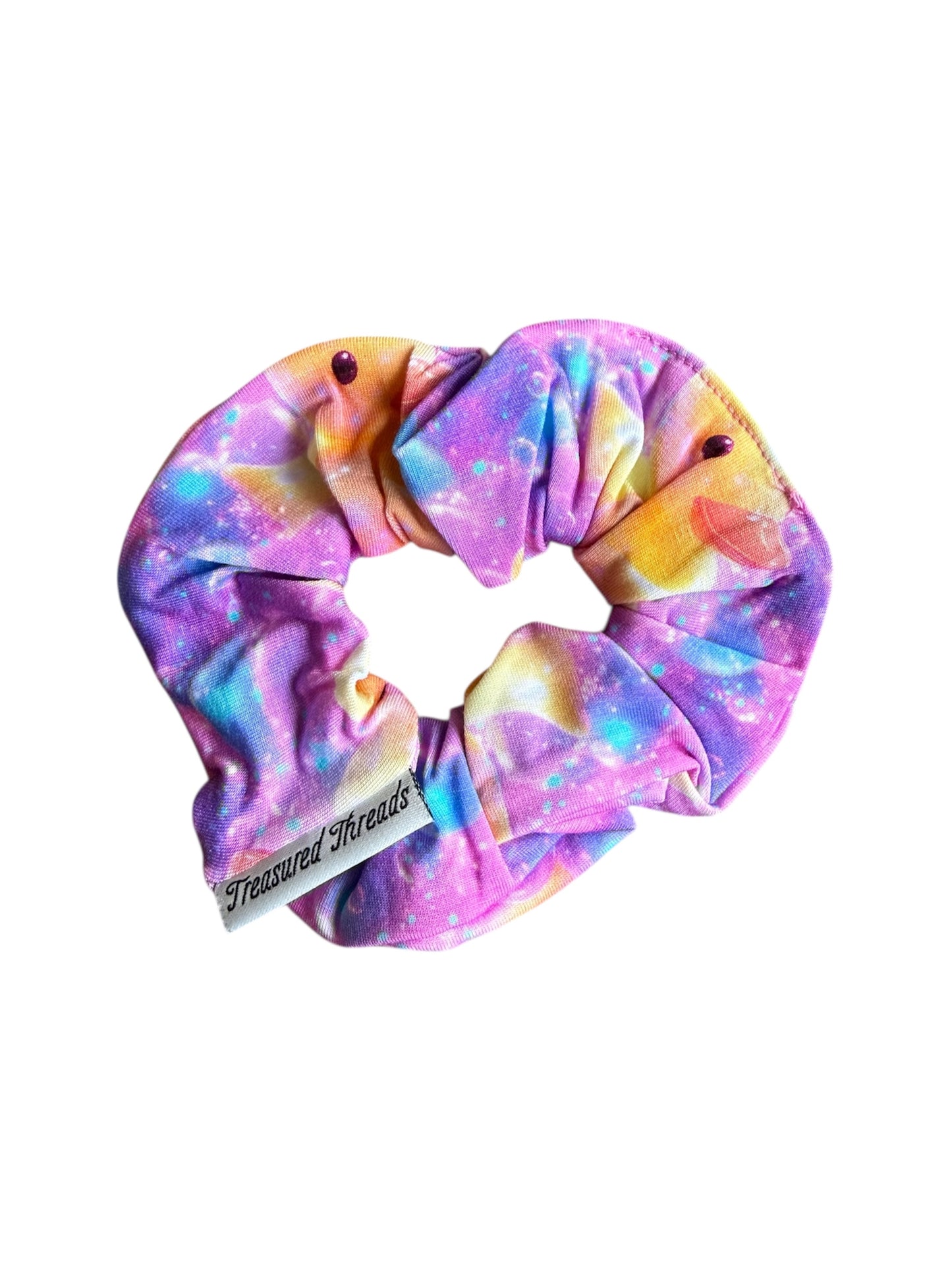 “Bubble Duckies” Scrunchie