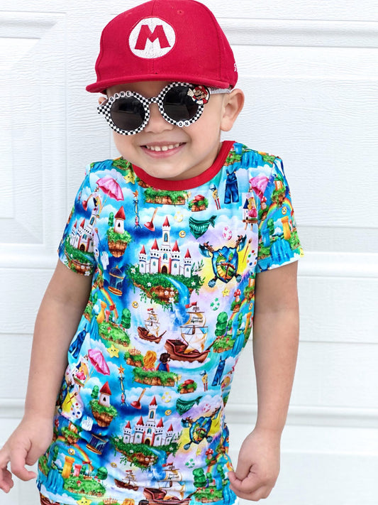 “Galaxy Land” Two-Piece Pajamas