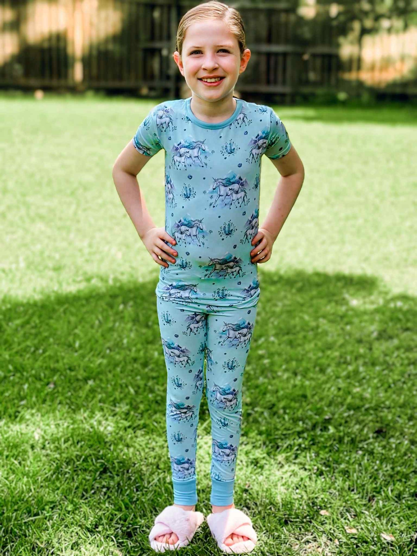 “Unicorns Dreamstone” Two-Piece Pajamas