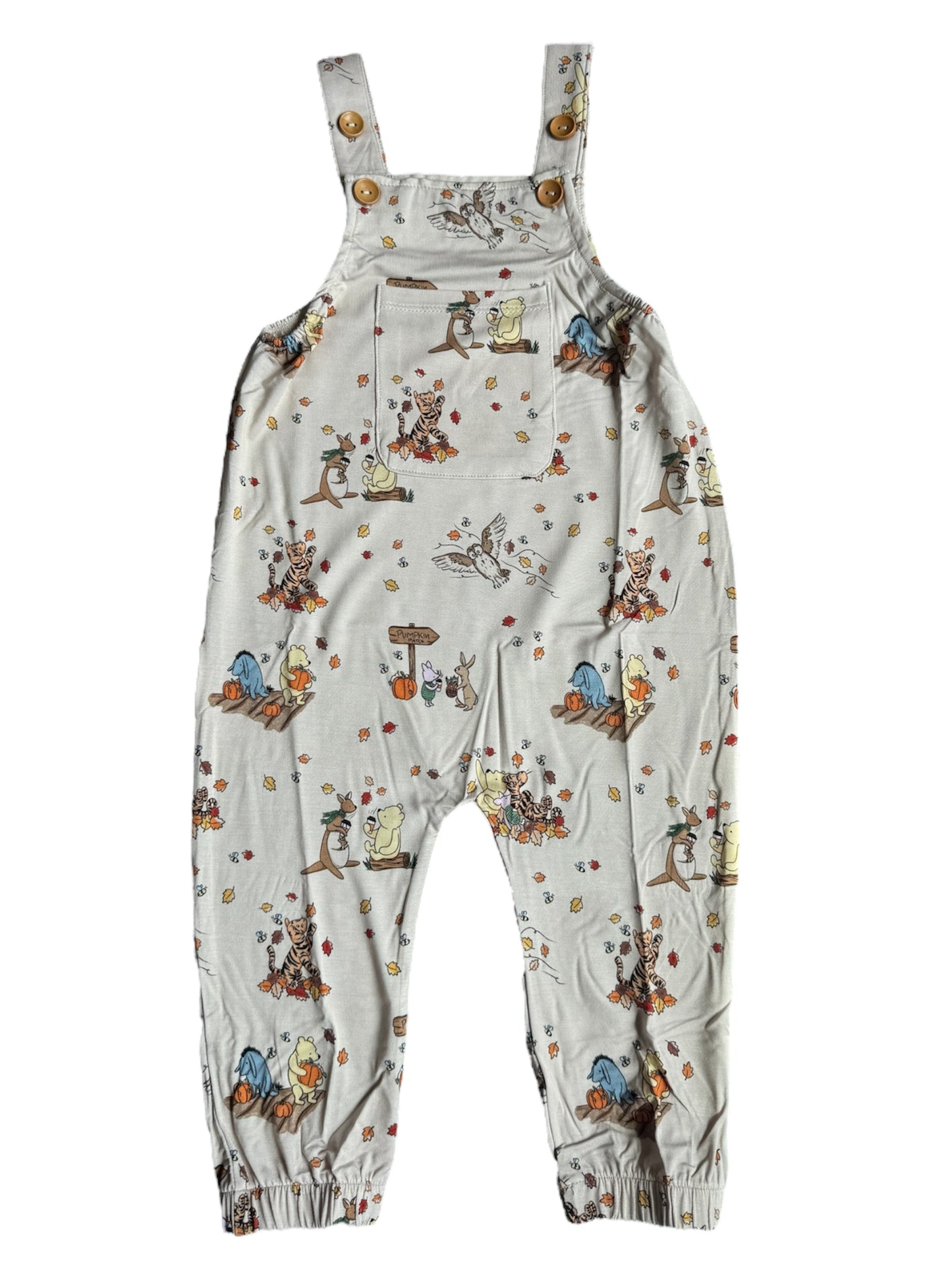 “Fallin’ for Pooh” Overalls (overalls only)