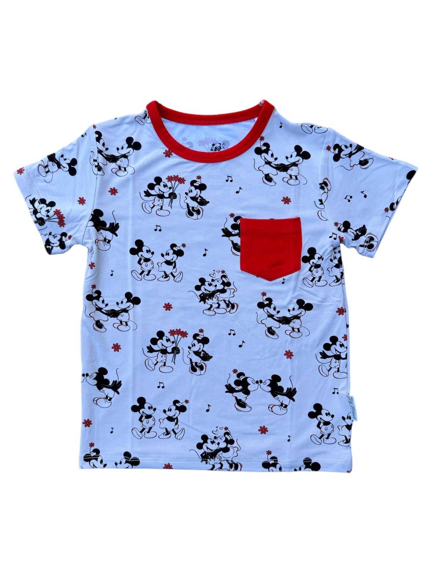 Steamboat Willie’s Timeless Romance Pocket T-Shirt