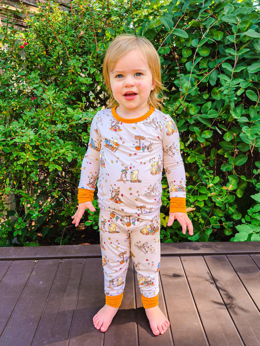 “Fallin’ for Pooh” Two-Piece Pajamas