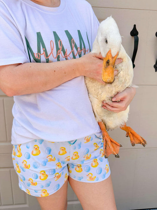 Rubber Ducky Woman’s Shorts
