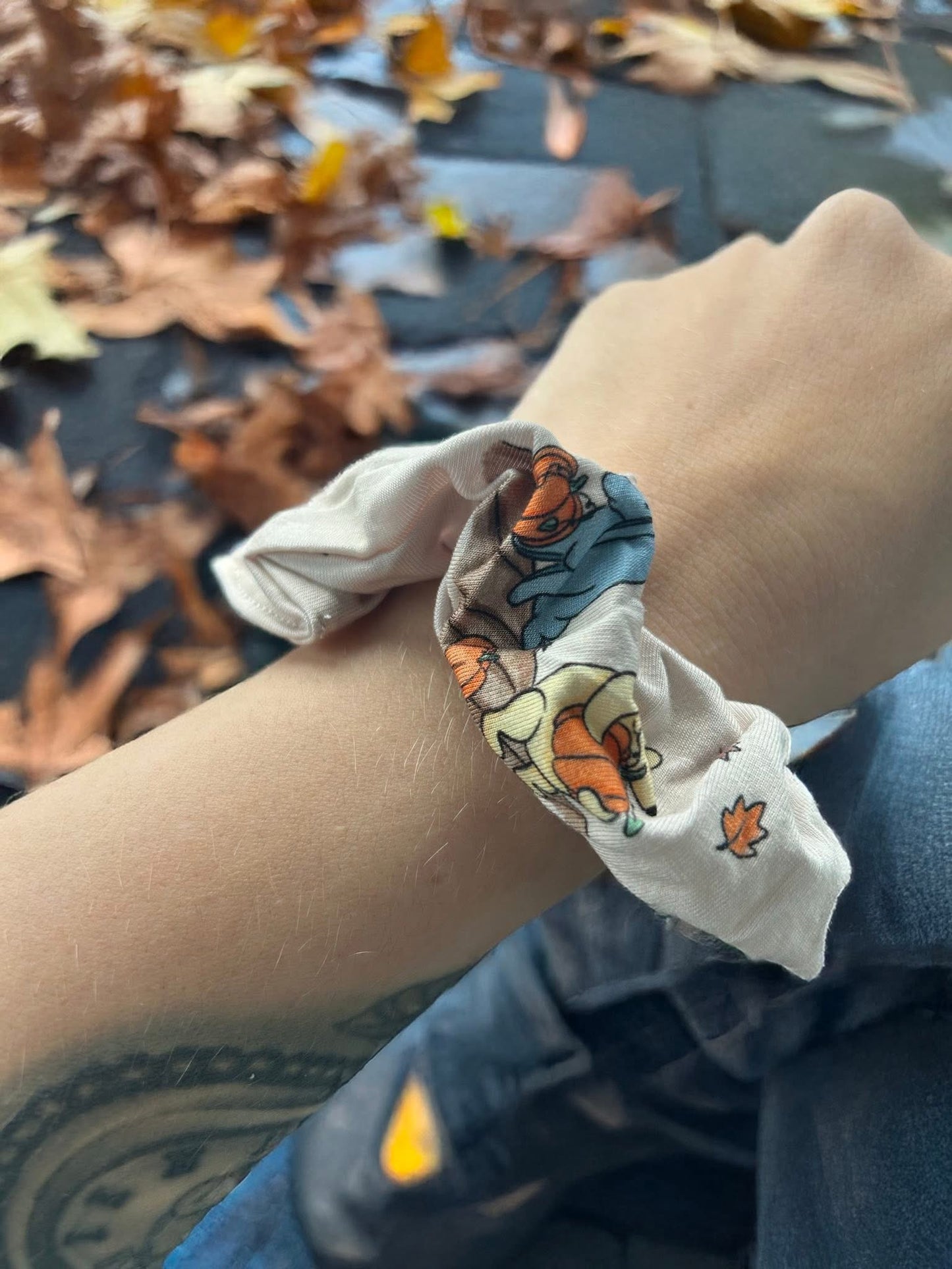 “Fallin’ for Pooh” Scrunchie