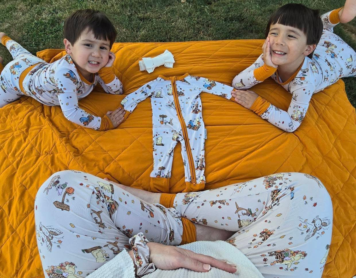 “Fallin’ for Pooh” Quilted Blanket