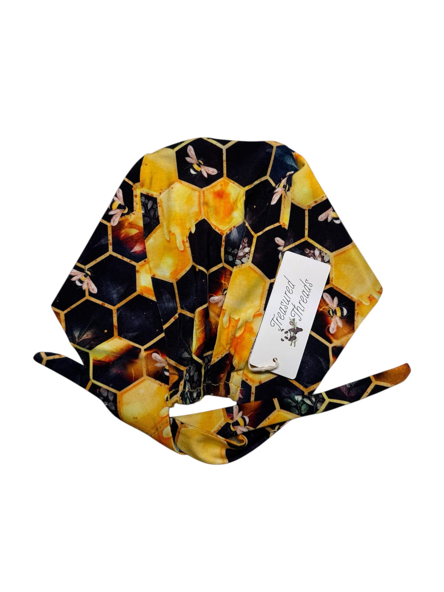 "Bee Happy" Scrub Cap