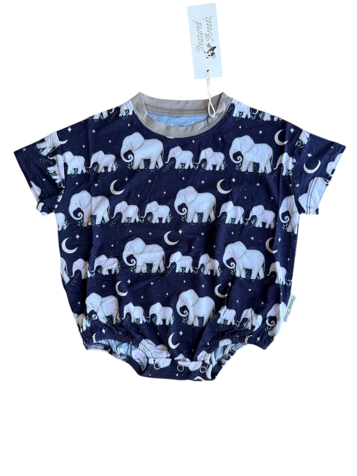 Elephant Bubble Romper