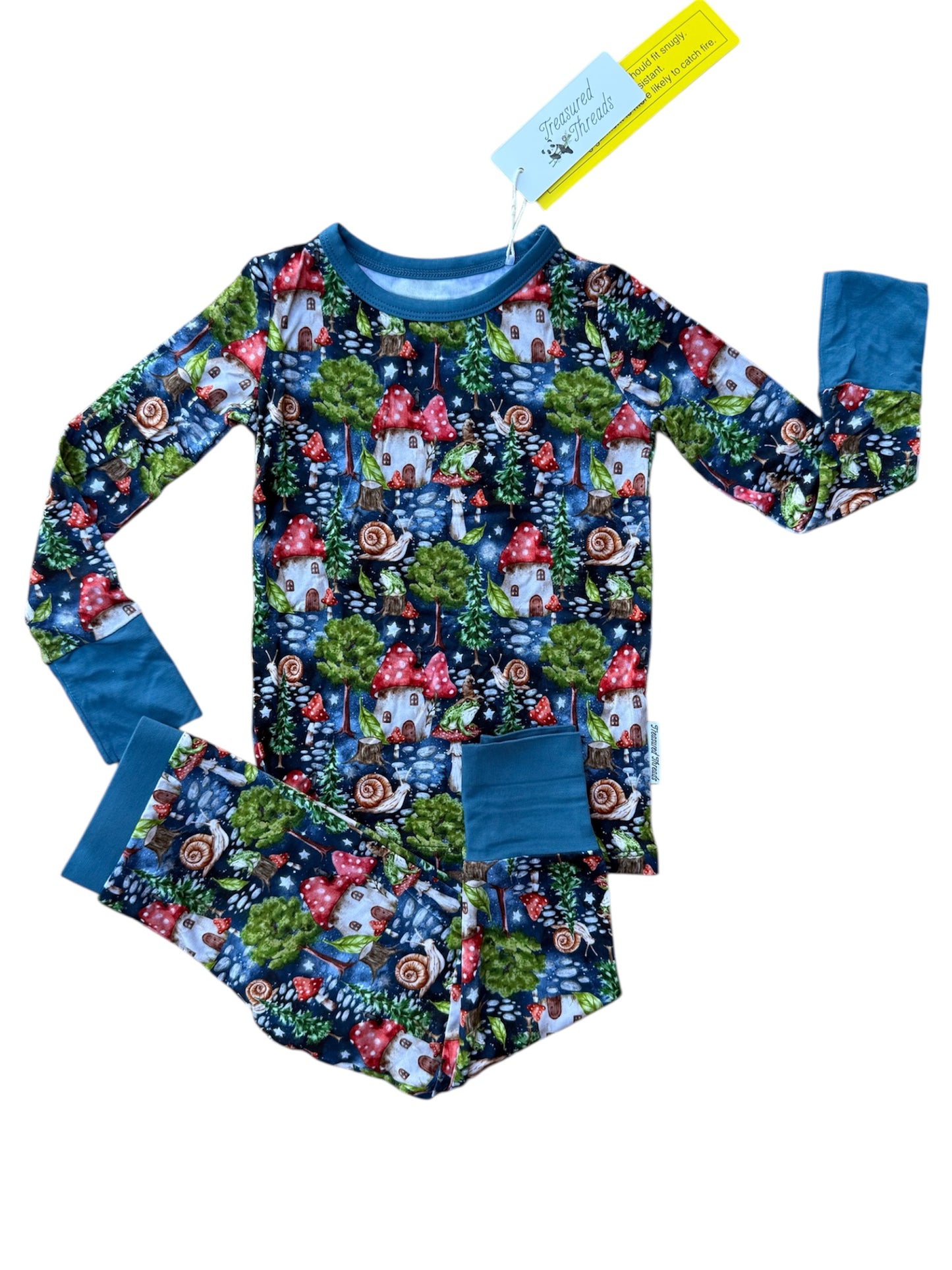 “Enchanted Mushroom Forest” Two-Piece Pajamas