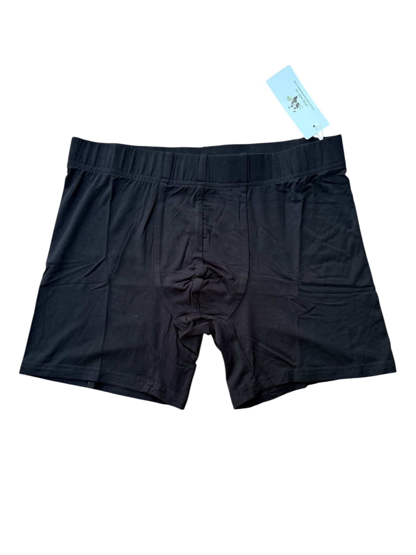 Black Men’s Boxer Briefs - Single Pair