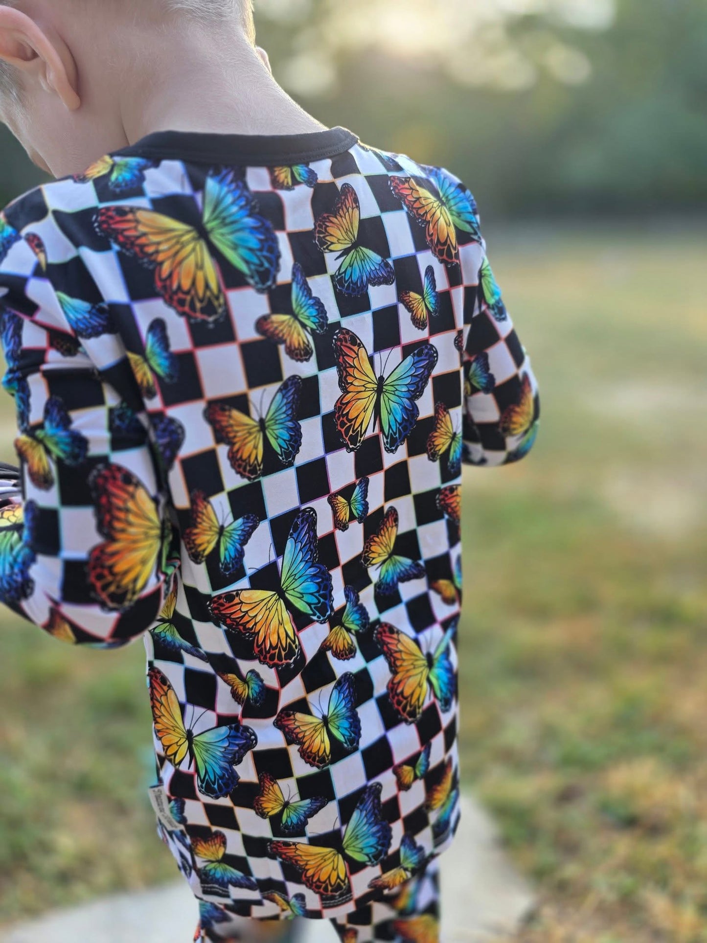 “The Clark Spark ~ Wired for Wonder” Two-Piece Pajamas