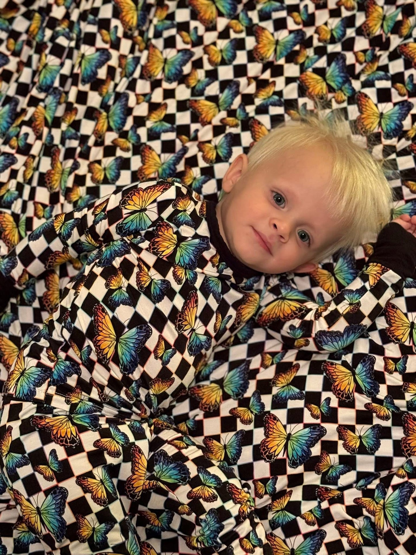 “The Clark Spark ~ Wired for Wonder” Two-Piece Pajamas