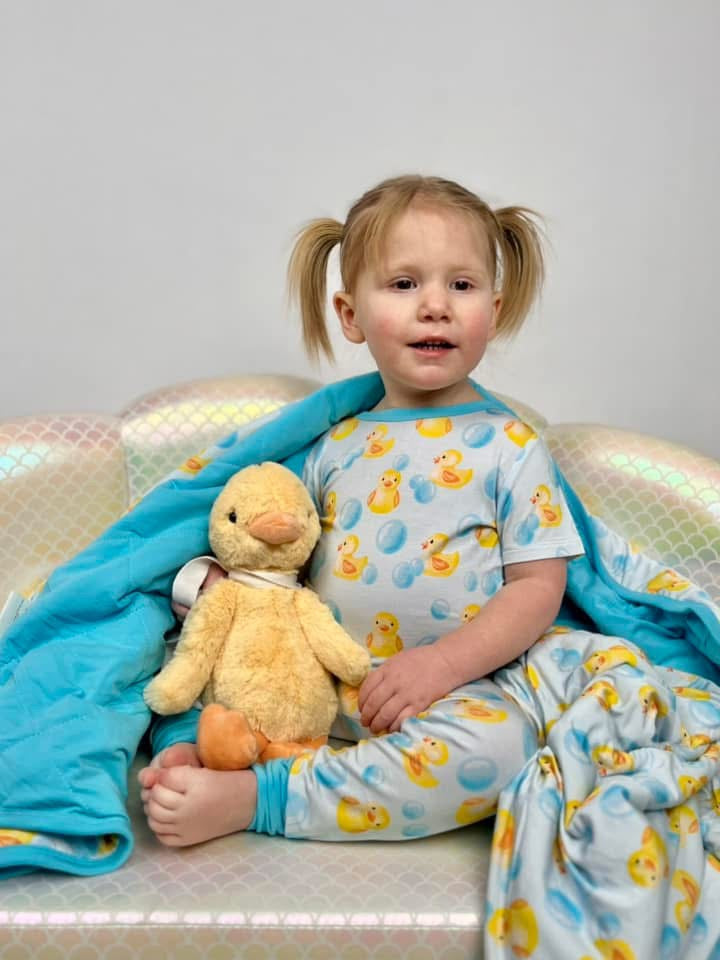 Rubber Ducky Two-Piece Pajamas