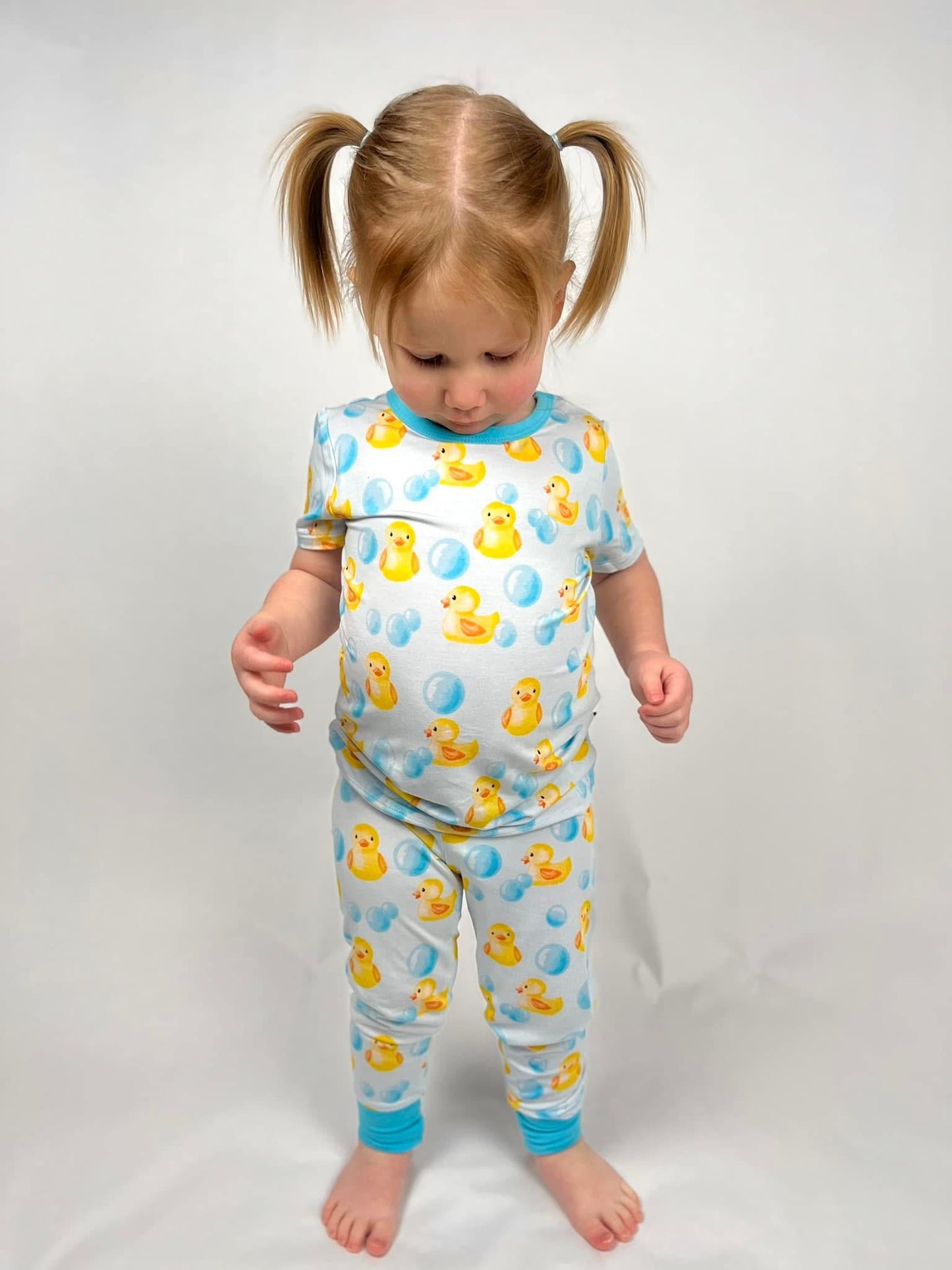Rubber Ducky Two-Piece Pajamas