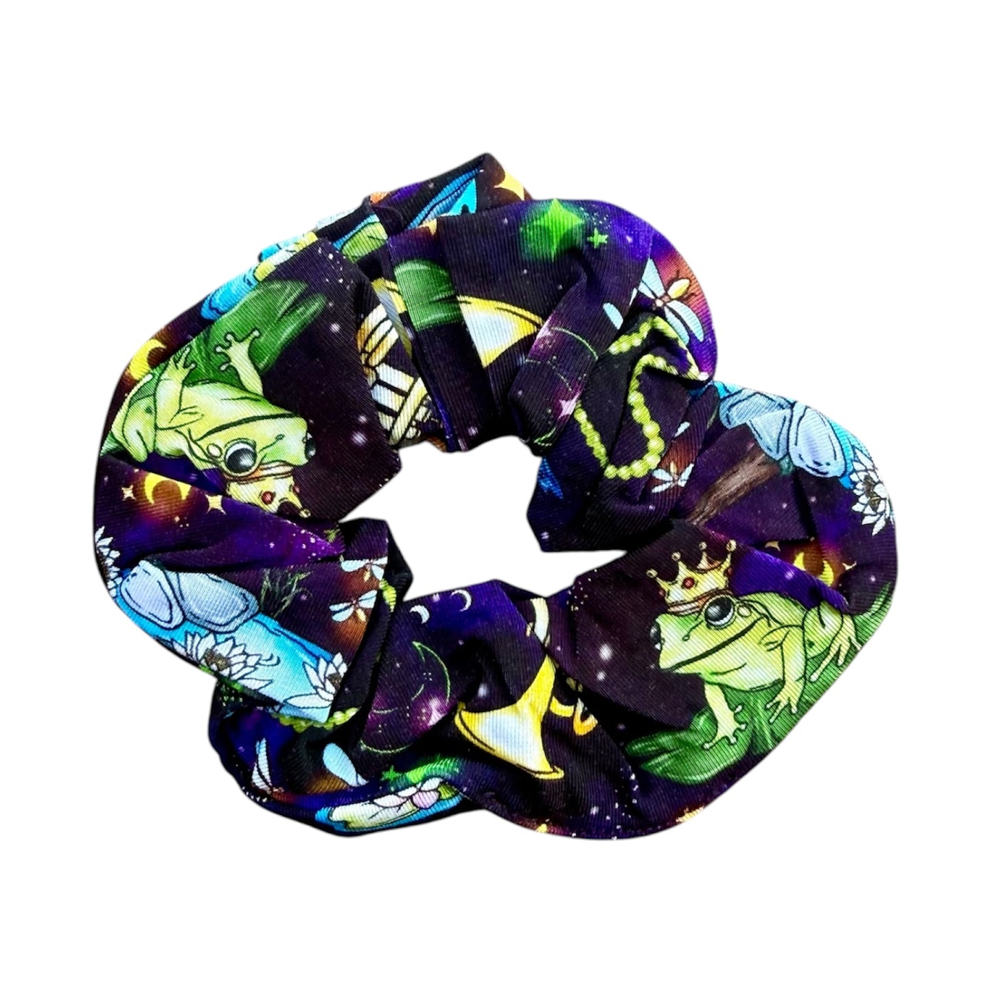 “Fireflies & Frog Kisses” Scrunchie