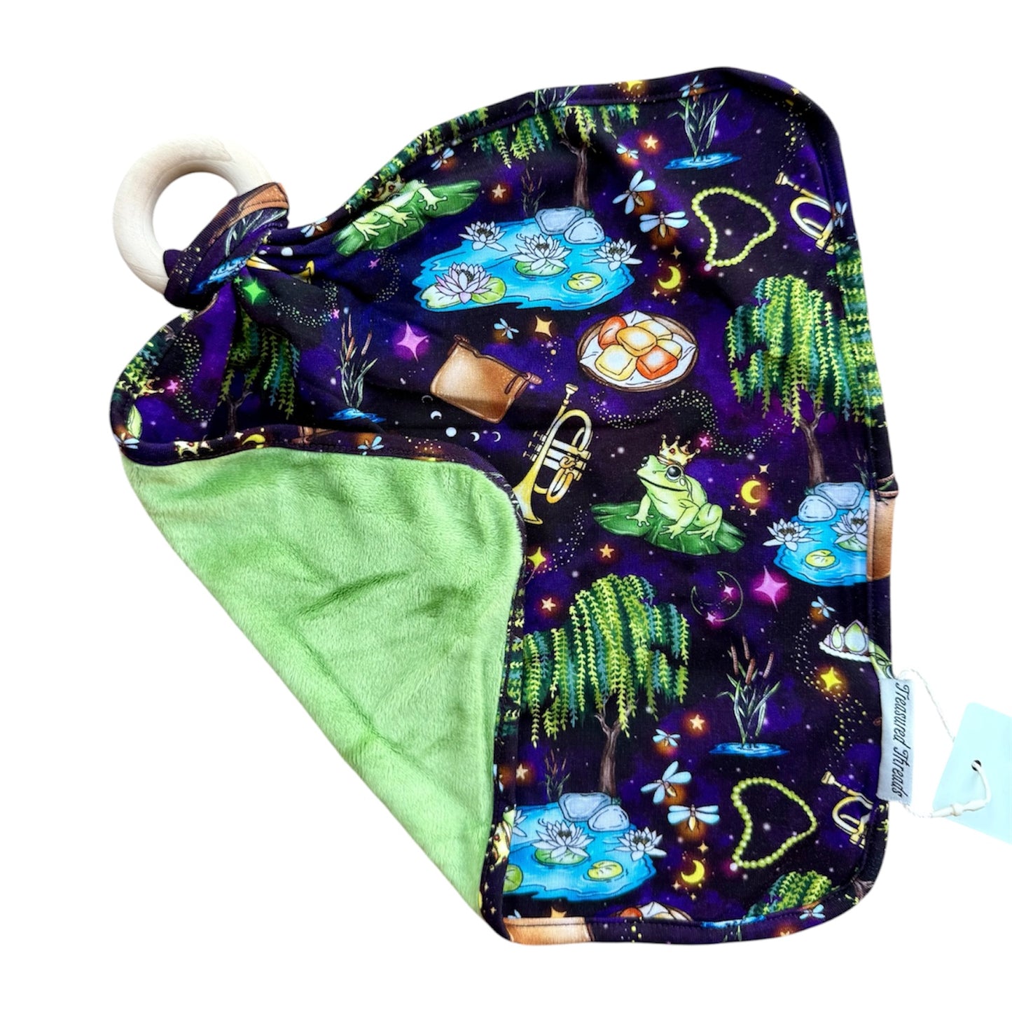 “Fireflies & Frog Kisses” Lovey