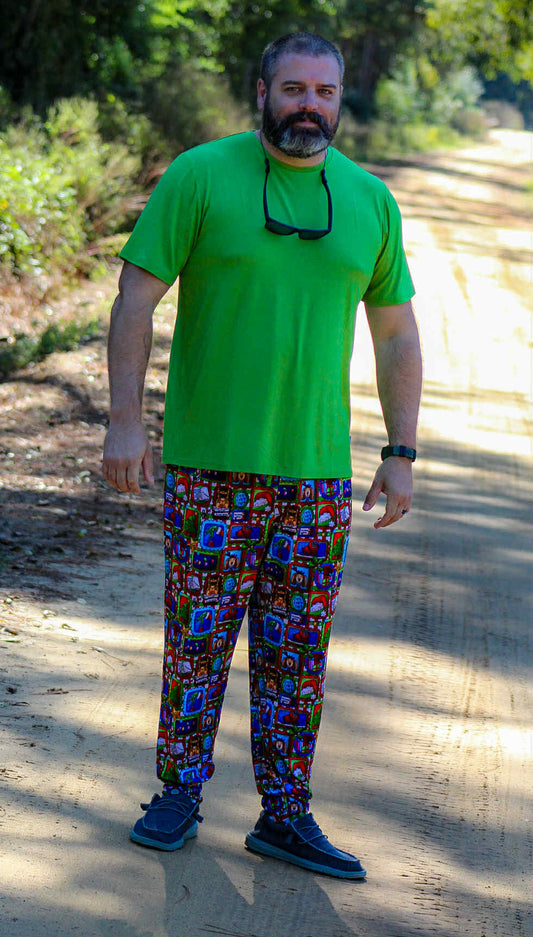 “Mean One” Mens Green Shirt