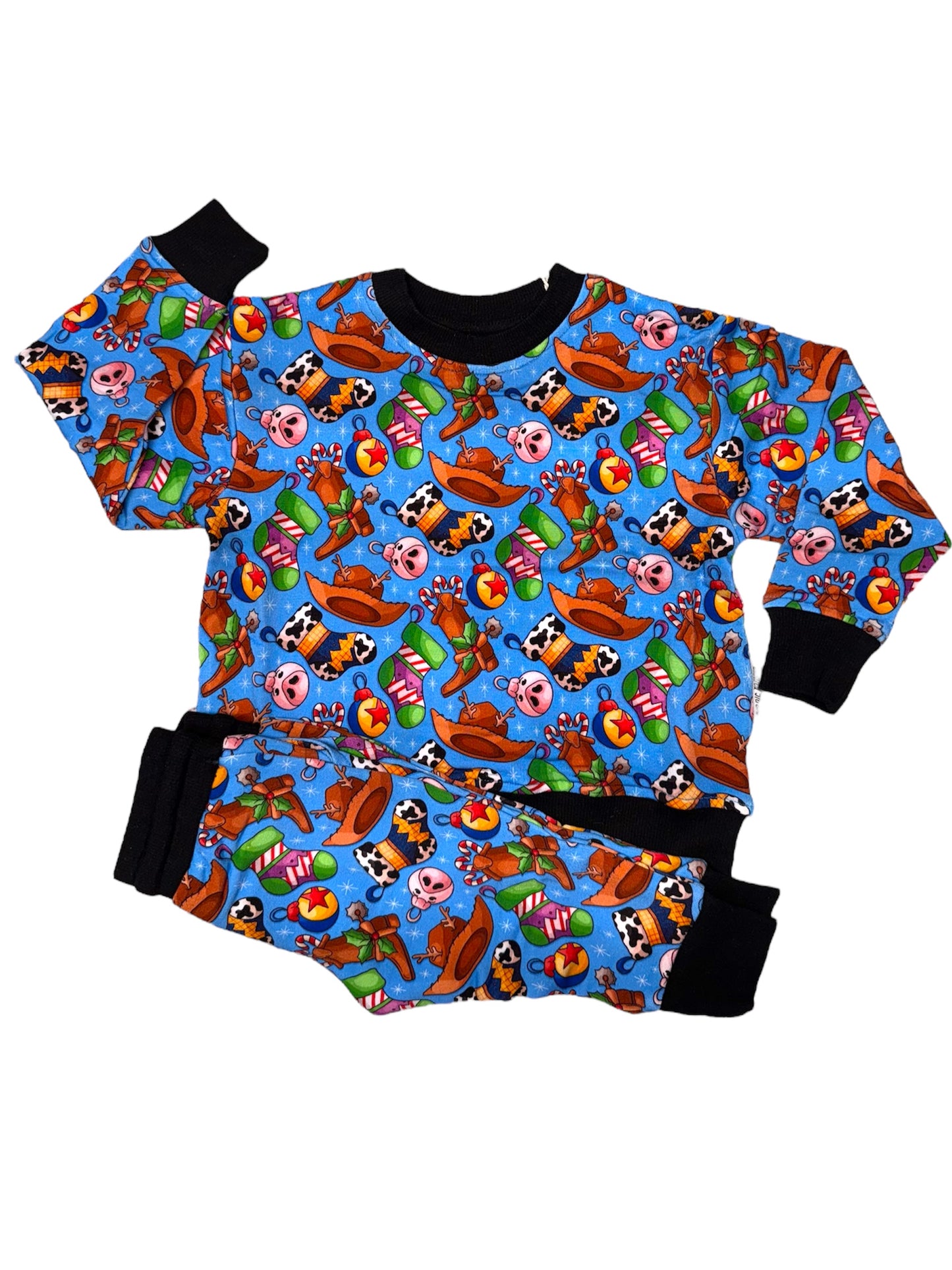 “To Infinity and Christmas” Jogger Set