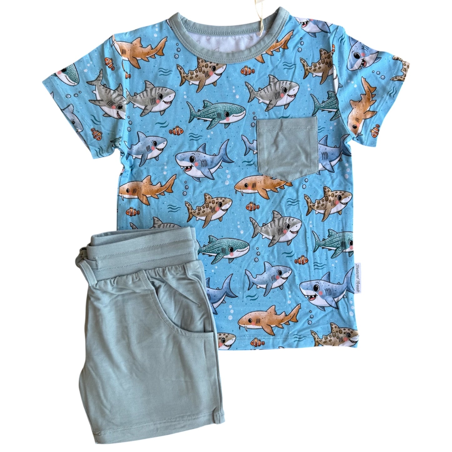 Chomp Crew Two-Piece Shorts Set