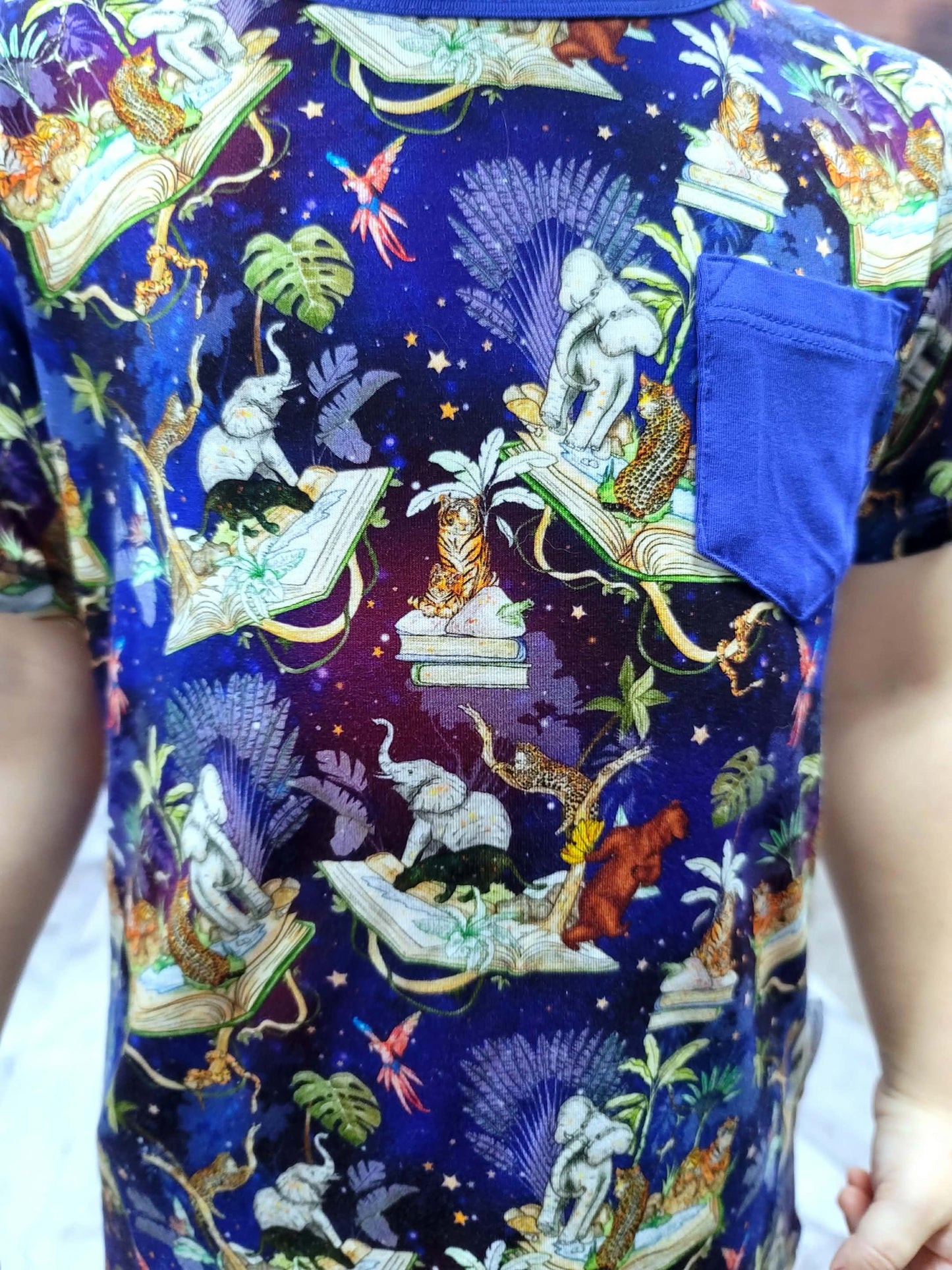 “Jungle Storybook” Pocket T-Shirt