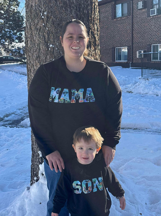 “Monster Truck Mayhem” Mama Sweater