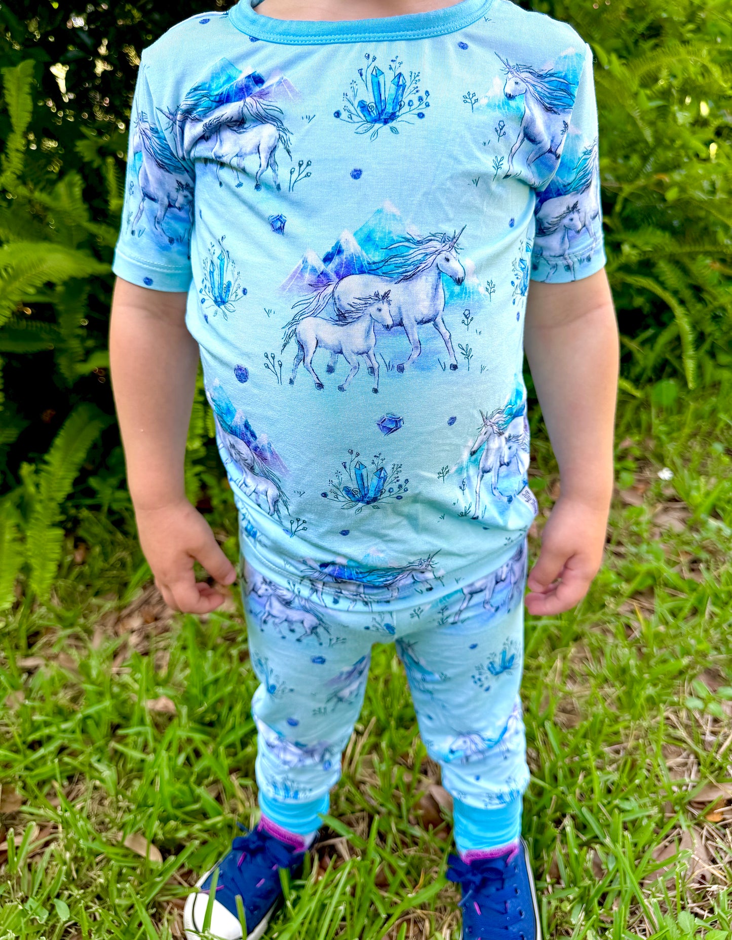 “Unicorns Dreamstone” Two-Piece Pajamas