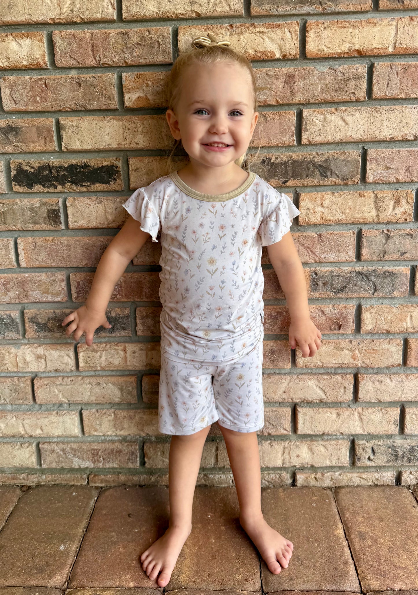 Wildflower Wishes Two-Piece Short Pajamas