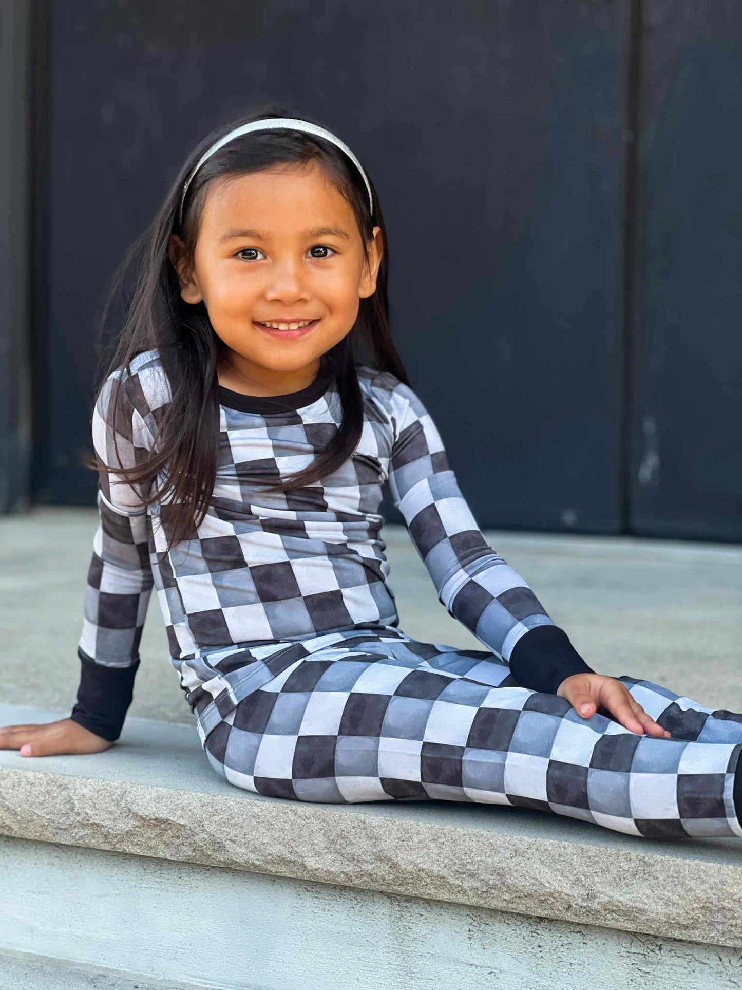 “Checkmate” Two-Piece Pajamas