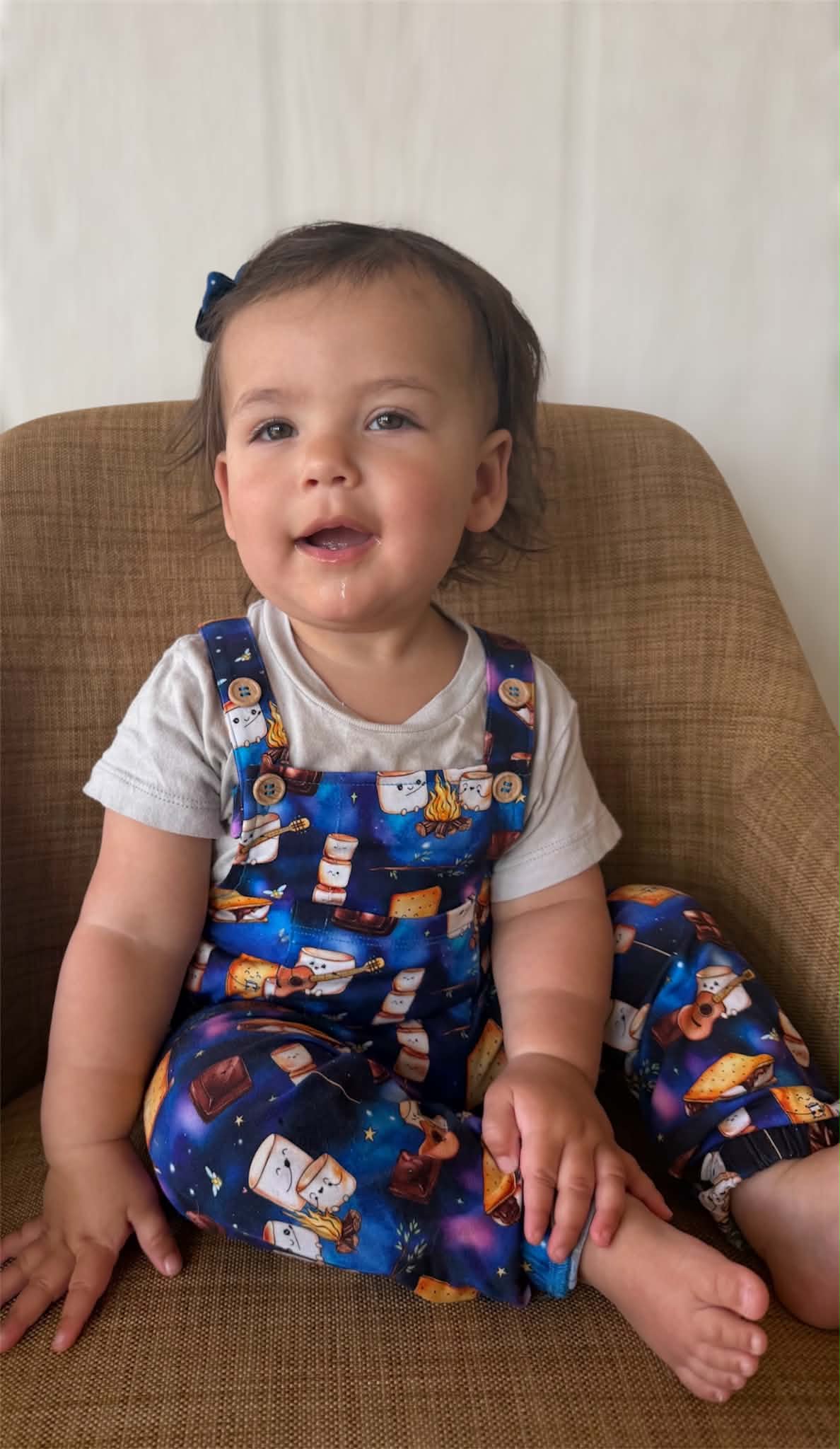 “S’more Summer Nights” (overalls only)