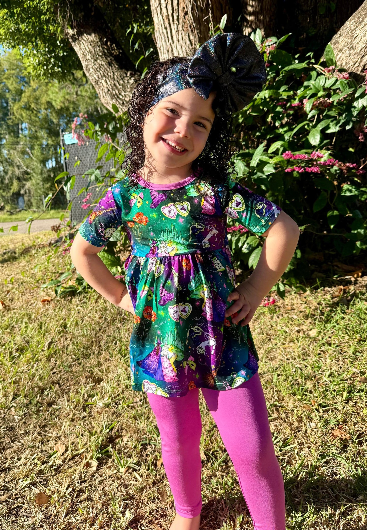 “Wicked Witch” Peplum Set