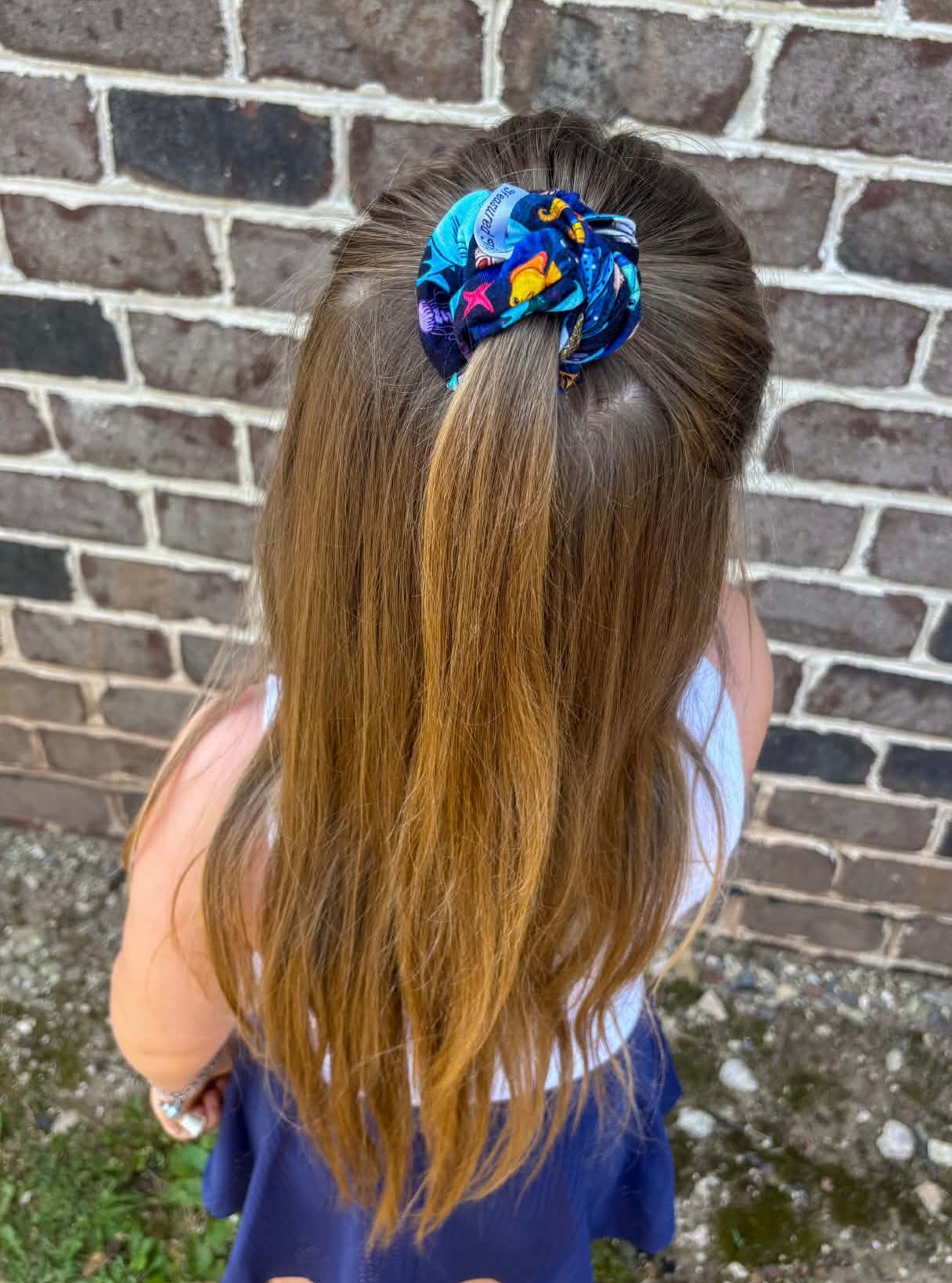 “Beyond The Reef” Scrunchie