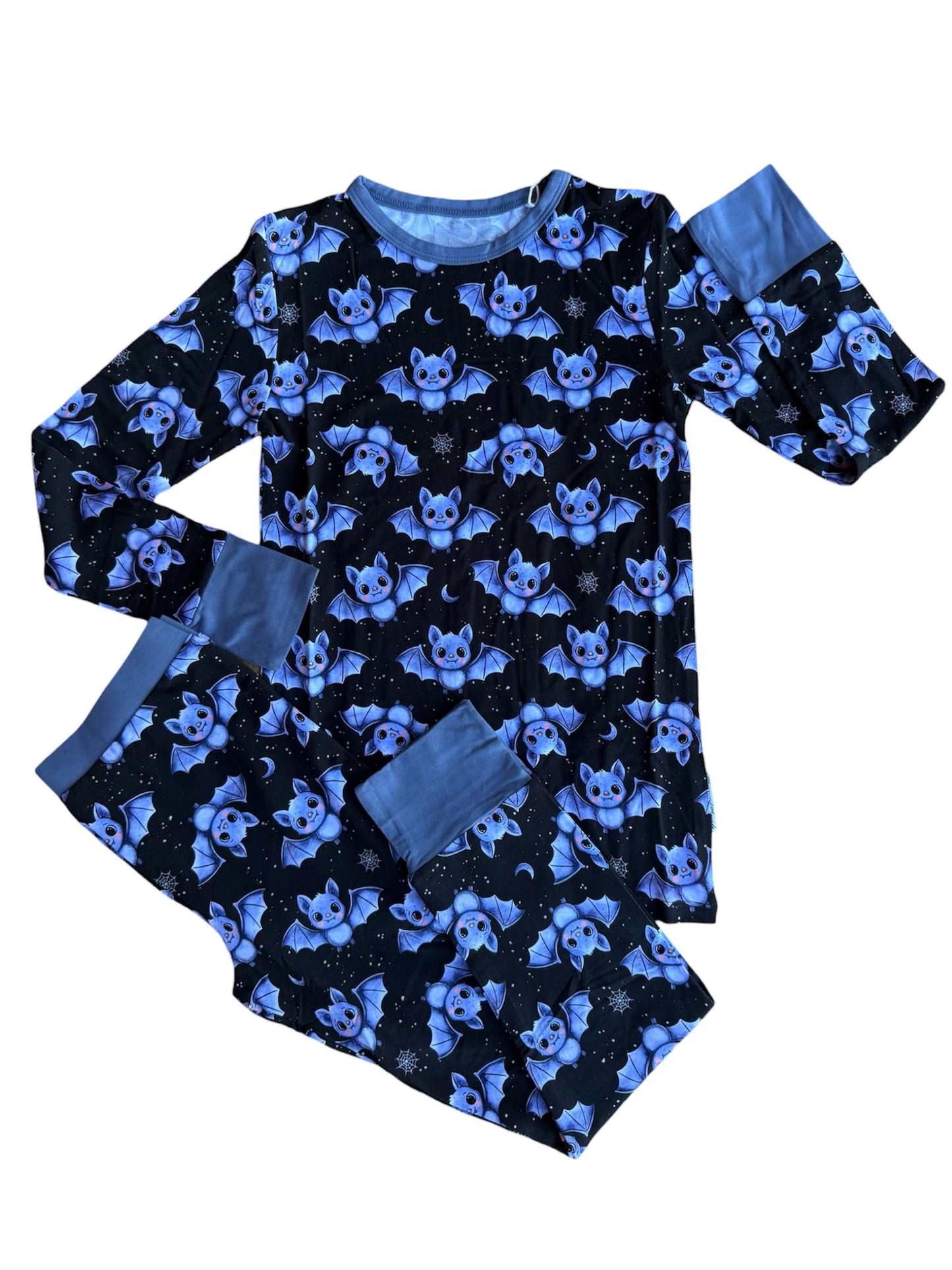 Moonlit Flutters Two-Piece Pajamas