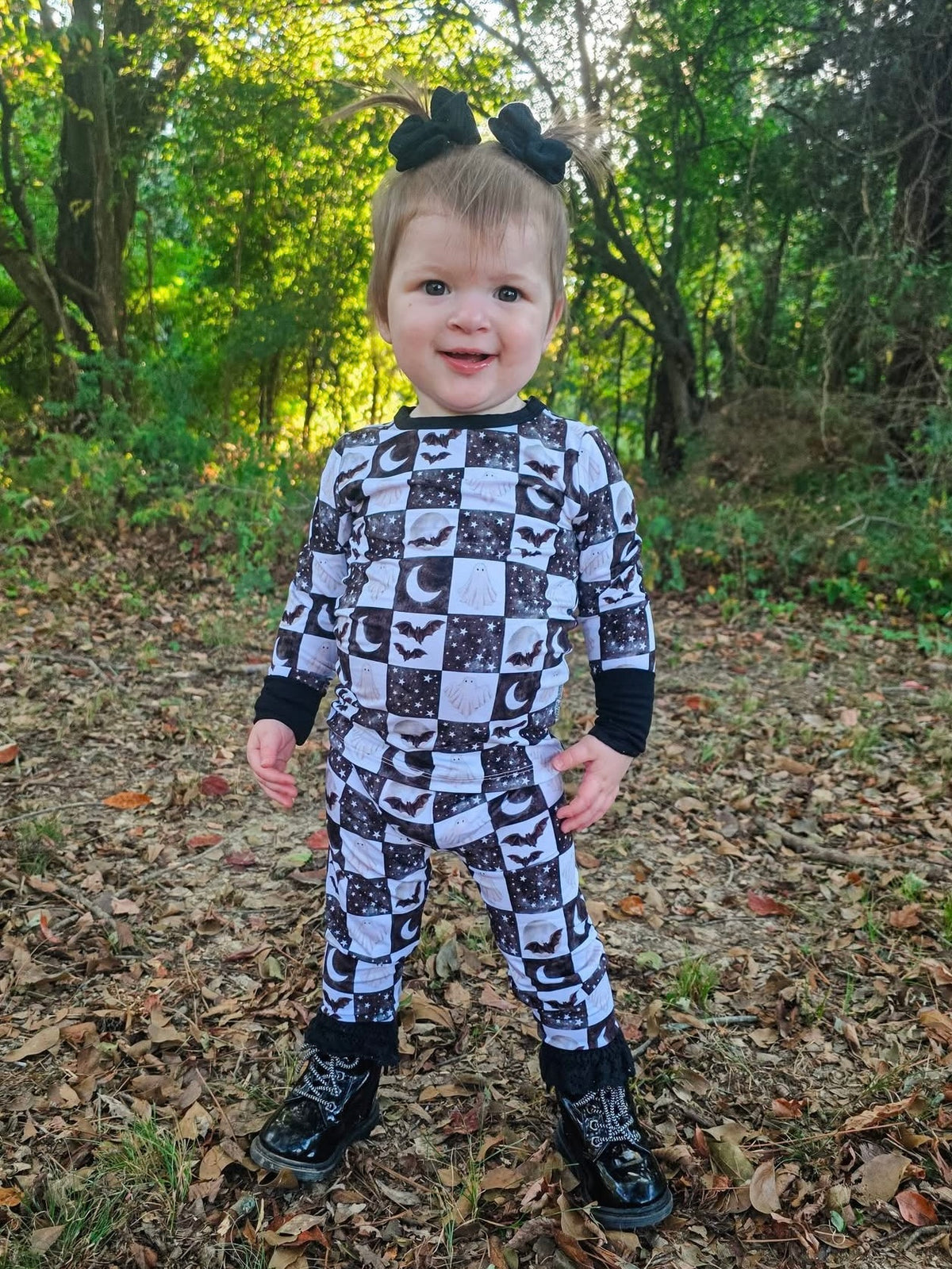 Spooky Starlight Two-Piece Pajamas