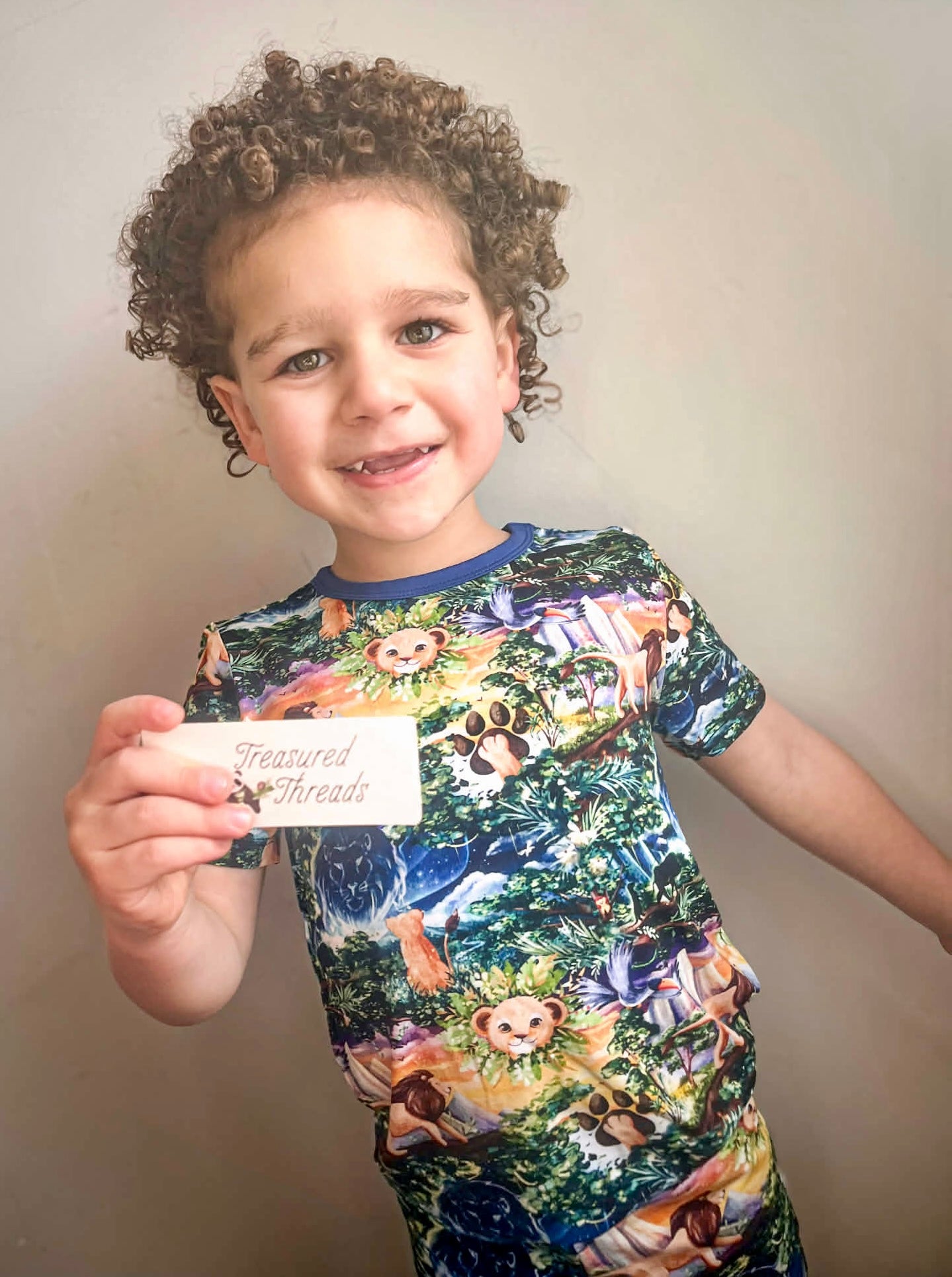 “King of the Pride” Two-Piece Pajamas