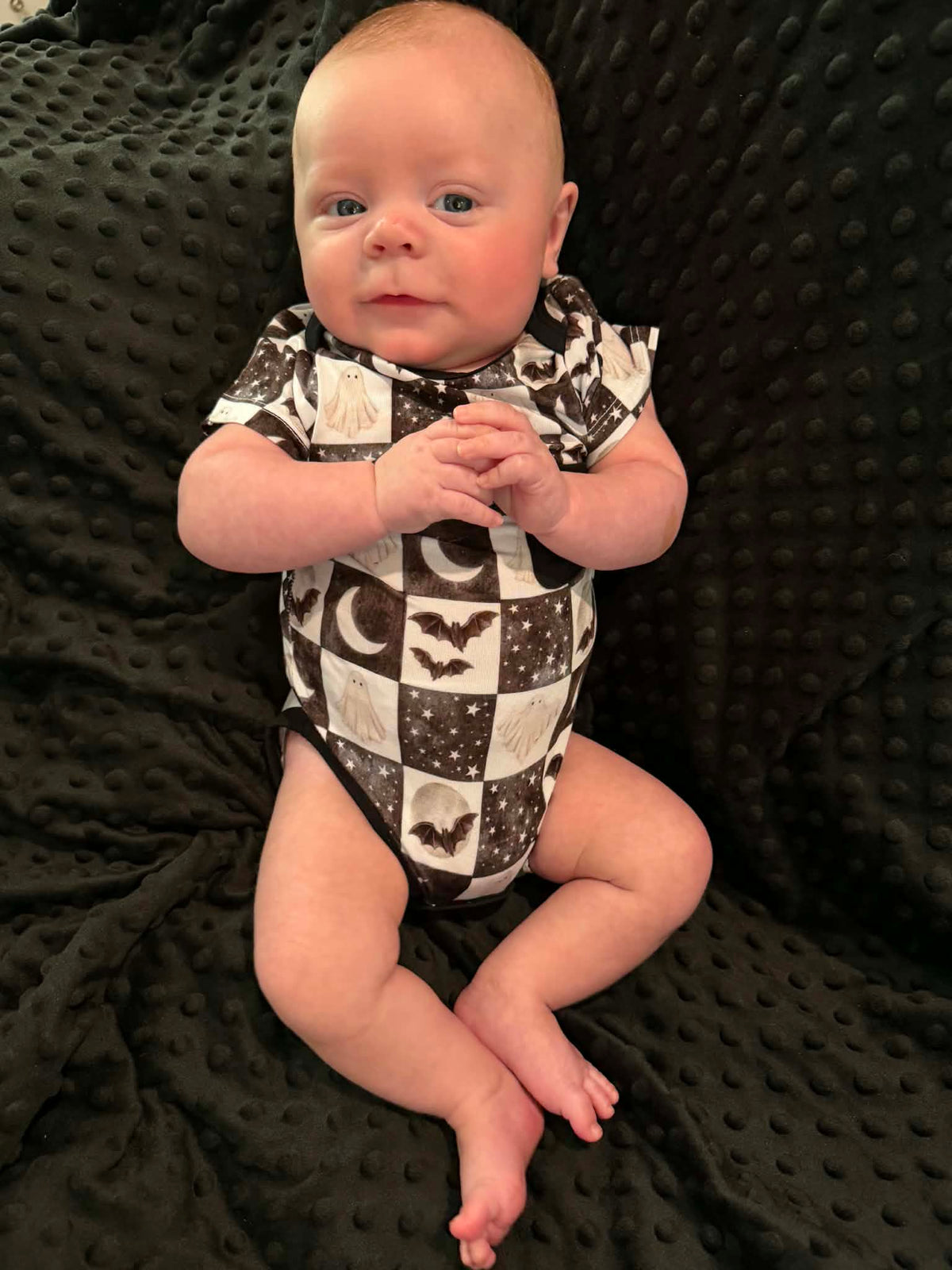 Spooky Starlight Short Sleeved Bodysuit