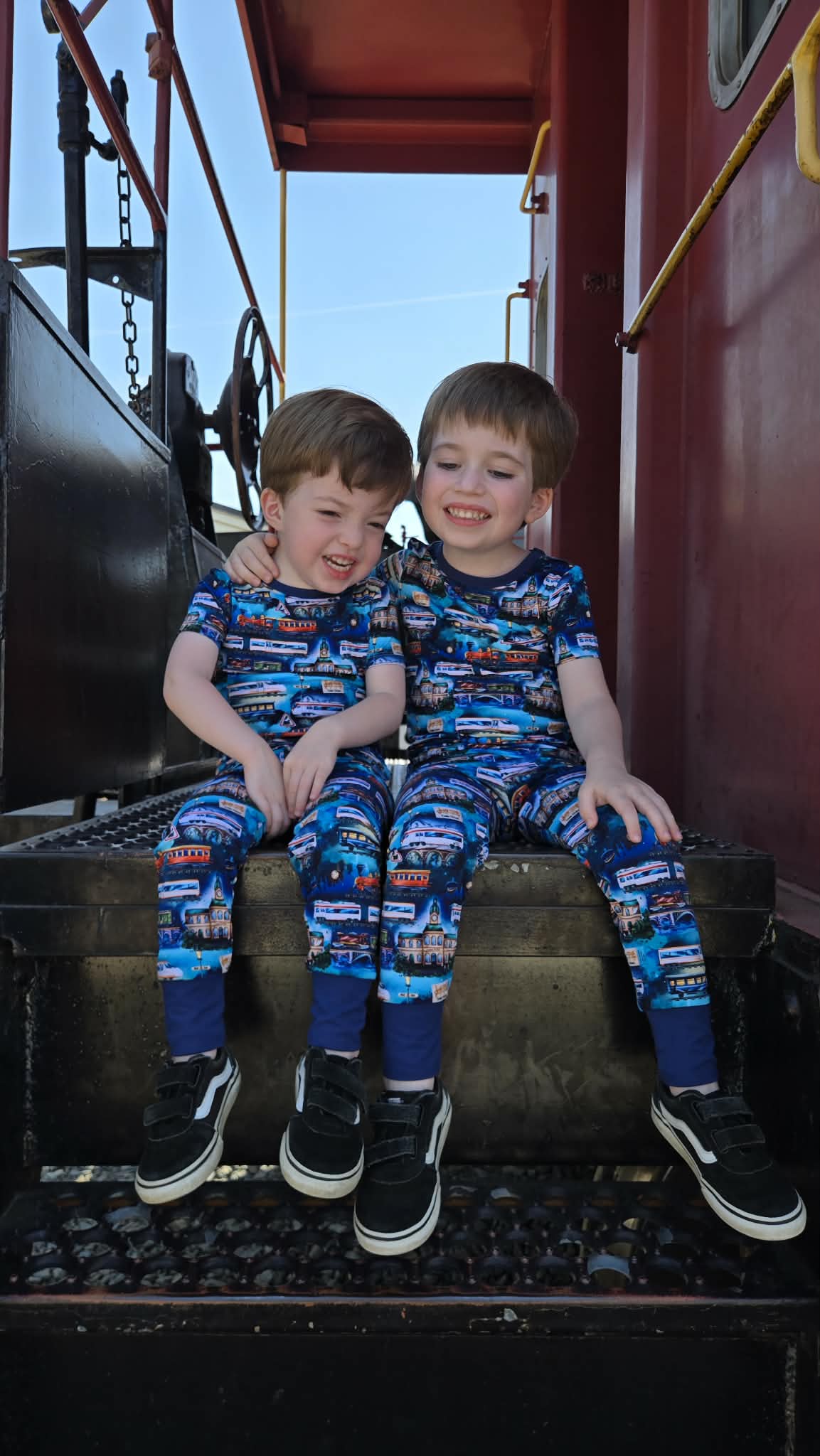 “Traveling Treasures” Two-Piece Pajamas