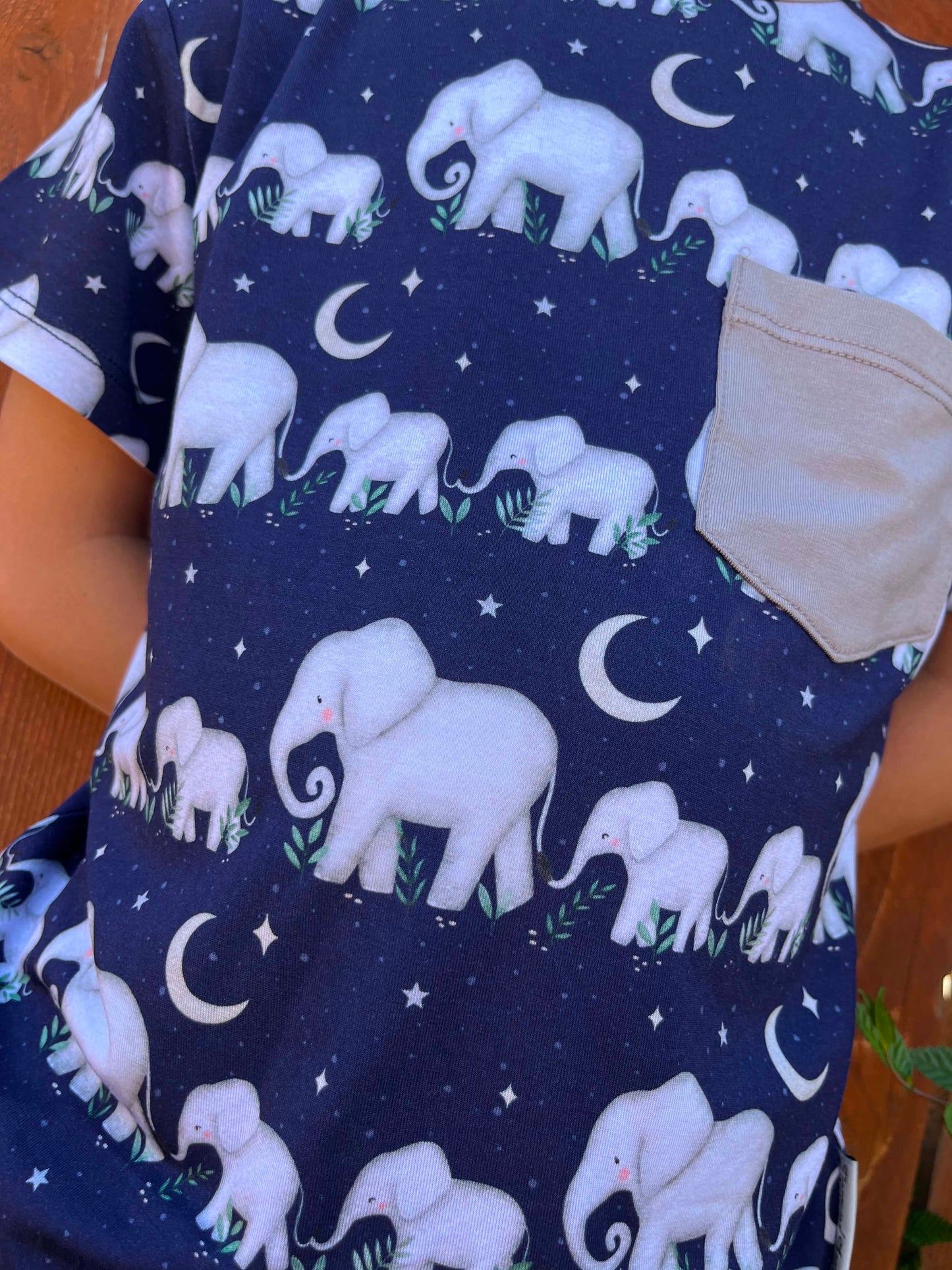 Elephants Pocket T-Shirt