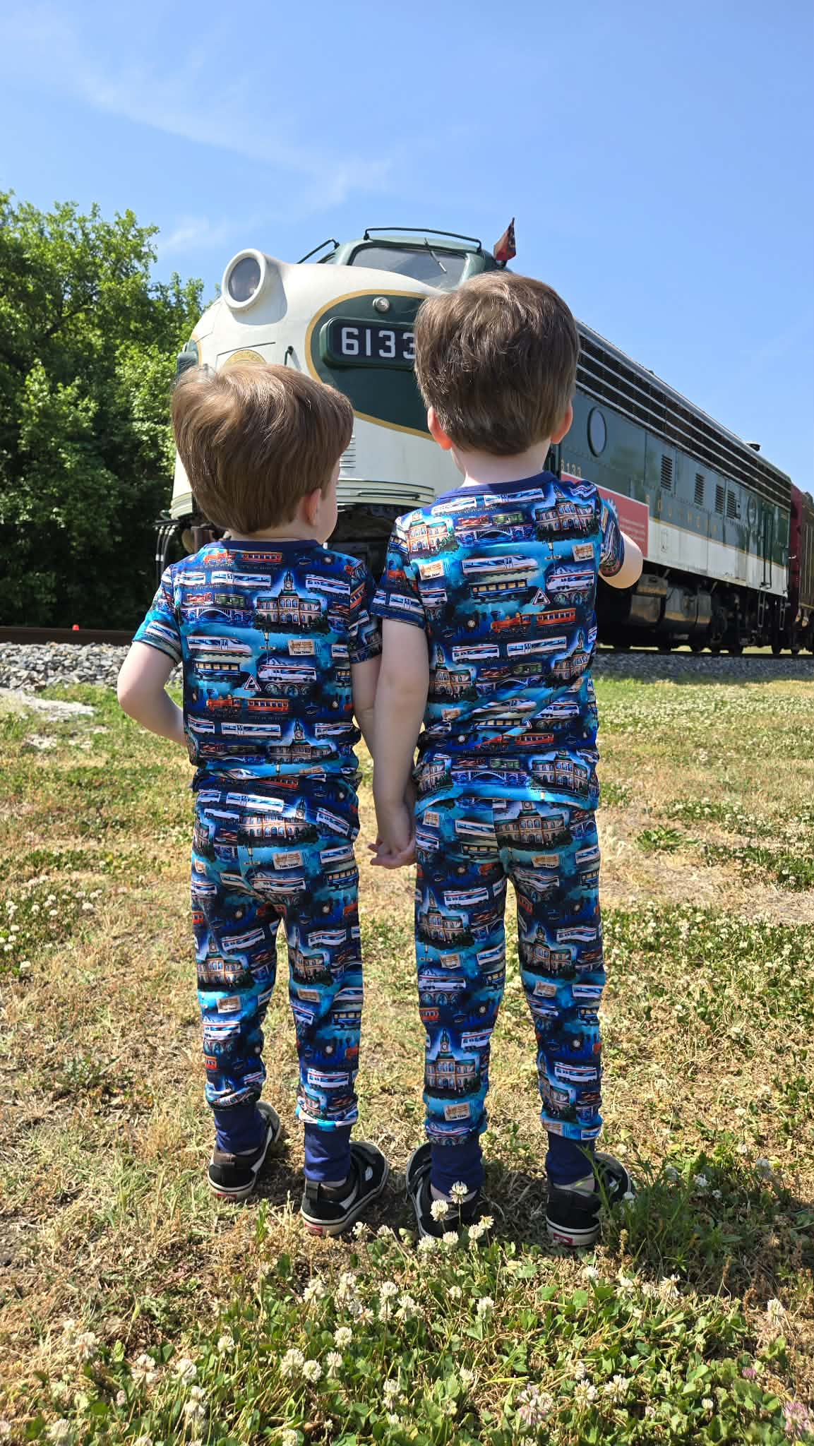 “Traveling Treasures” Two-Piece Pajamas