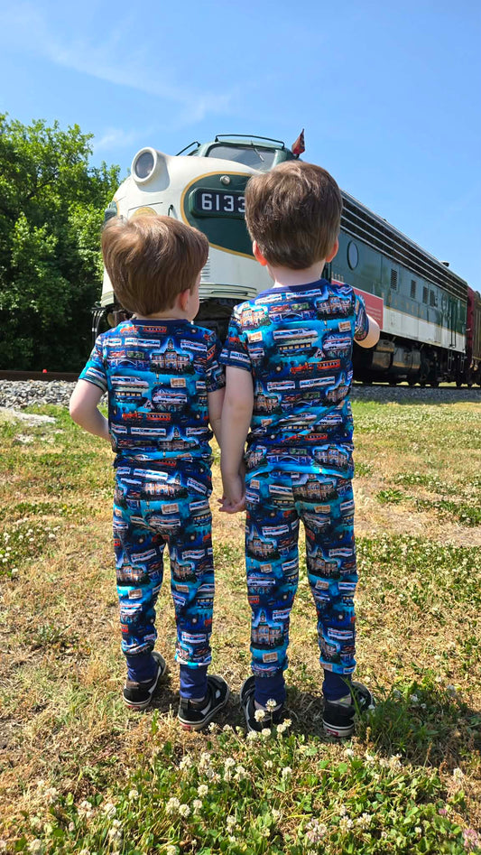 “Traveling Treasures” Two-Piece Pajamas