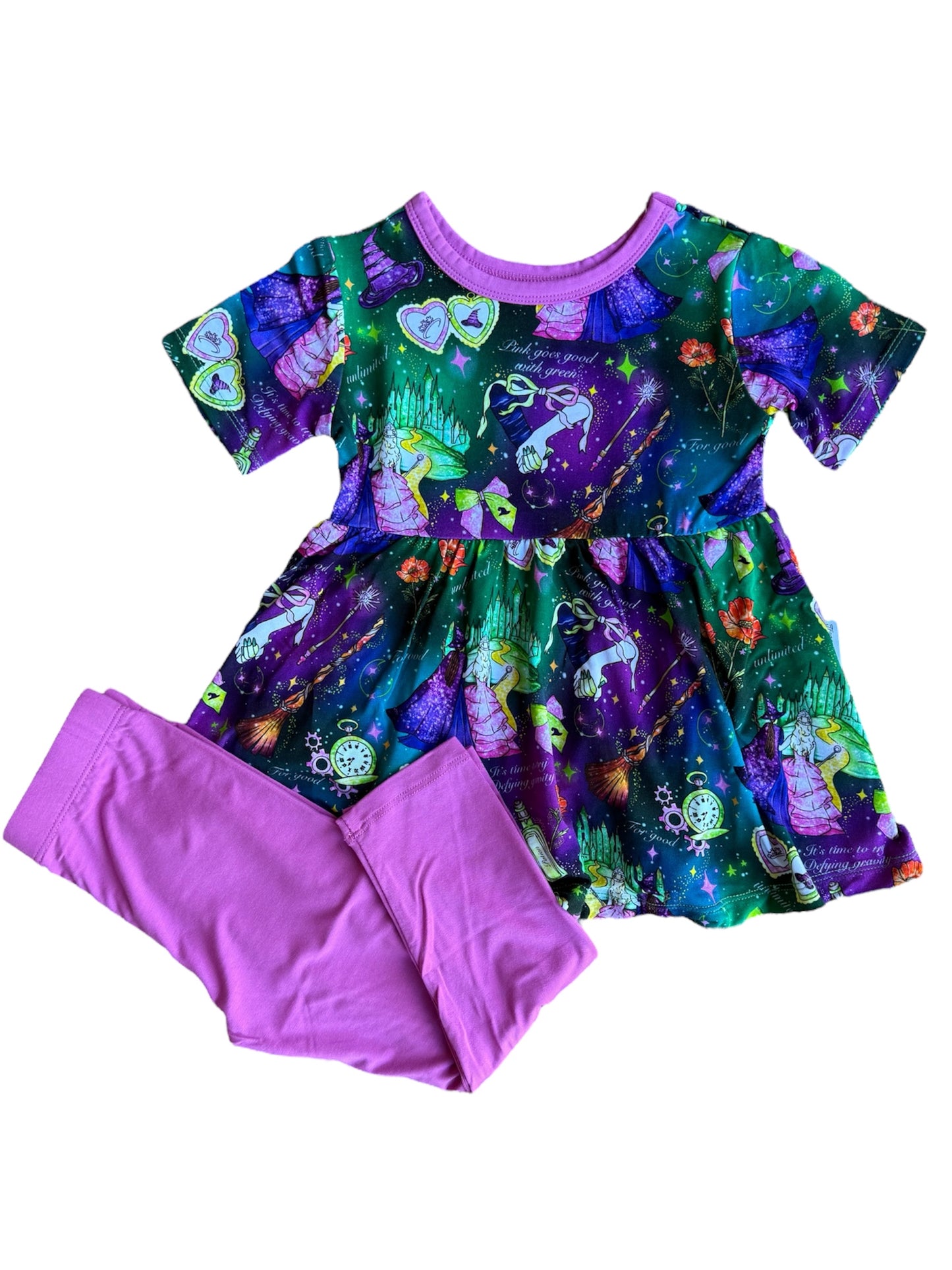 “Wicked Witch” Peplum Set