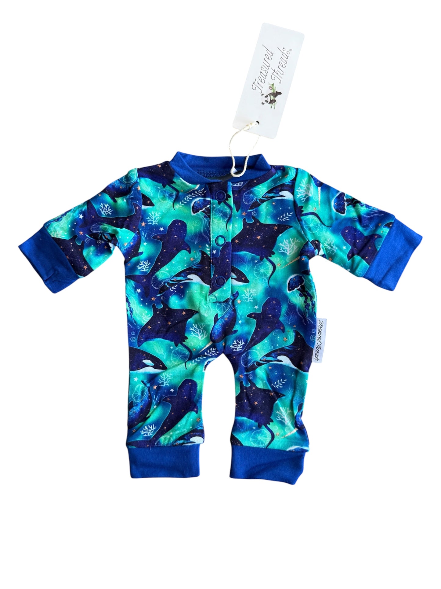 Starlit Seas Doll Romper