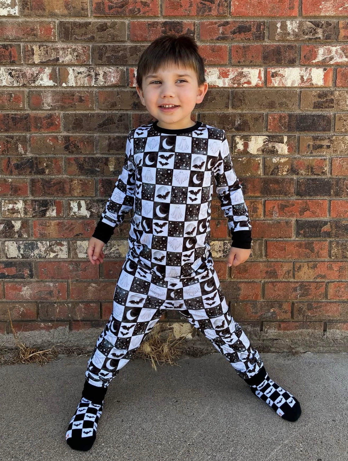 Spooky Starlight Two-Piece Pajamas