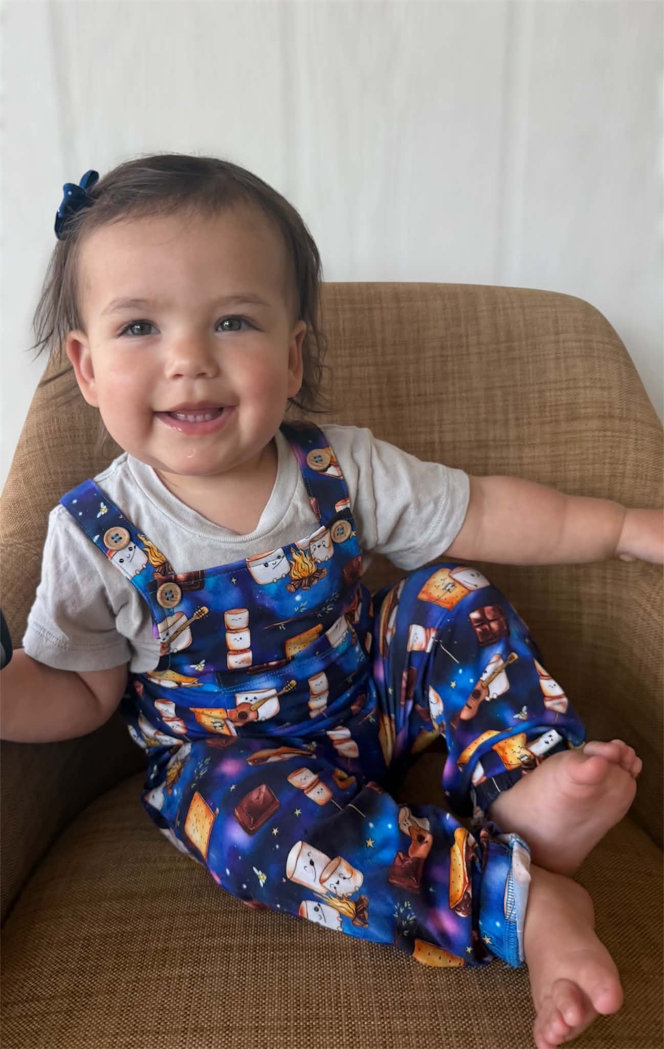 “S’more Summer Nights” (overalls only)
