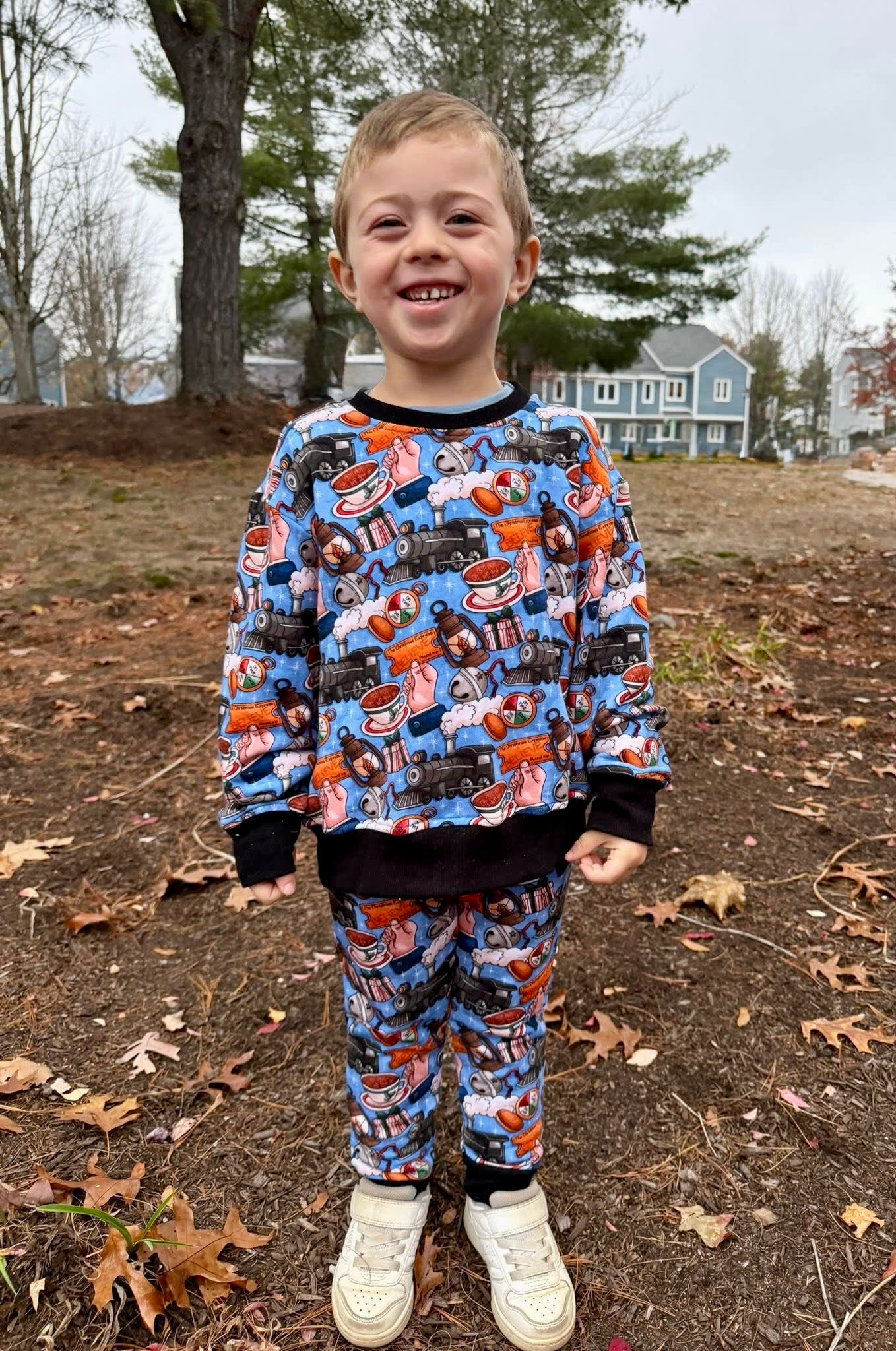 “Christmas Express” Jogger Set