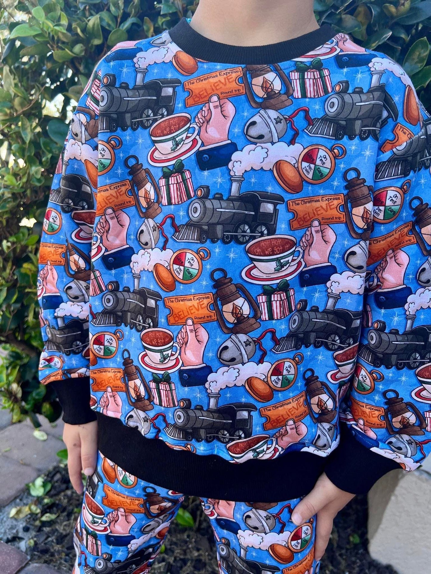 “Christmas Express” Jogger Set