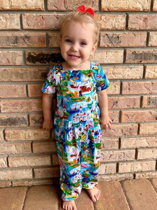 “Galaxy Land” Romper