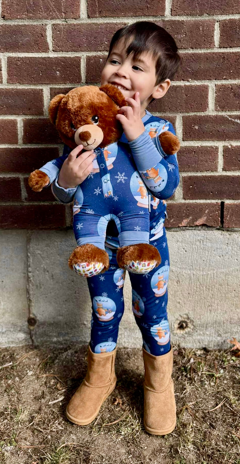 “Flurry Friends” Two-Piece Pajamas